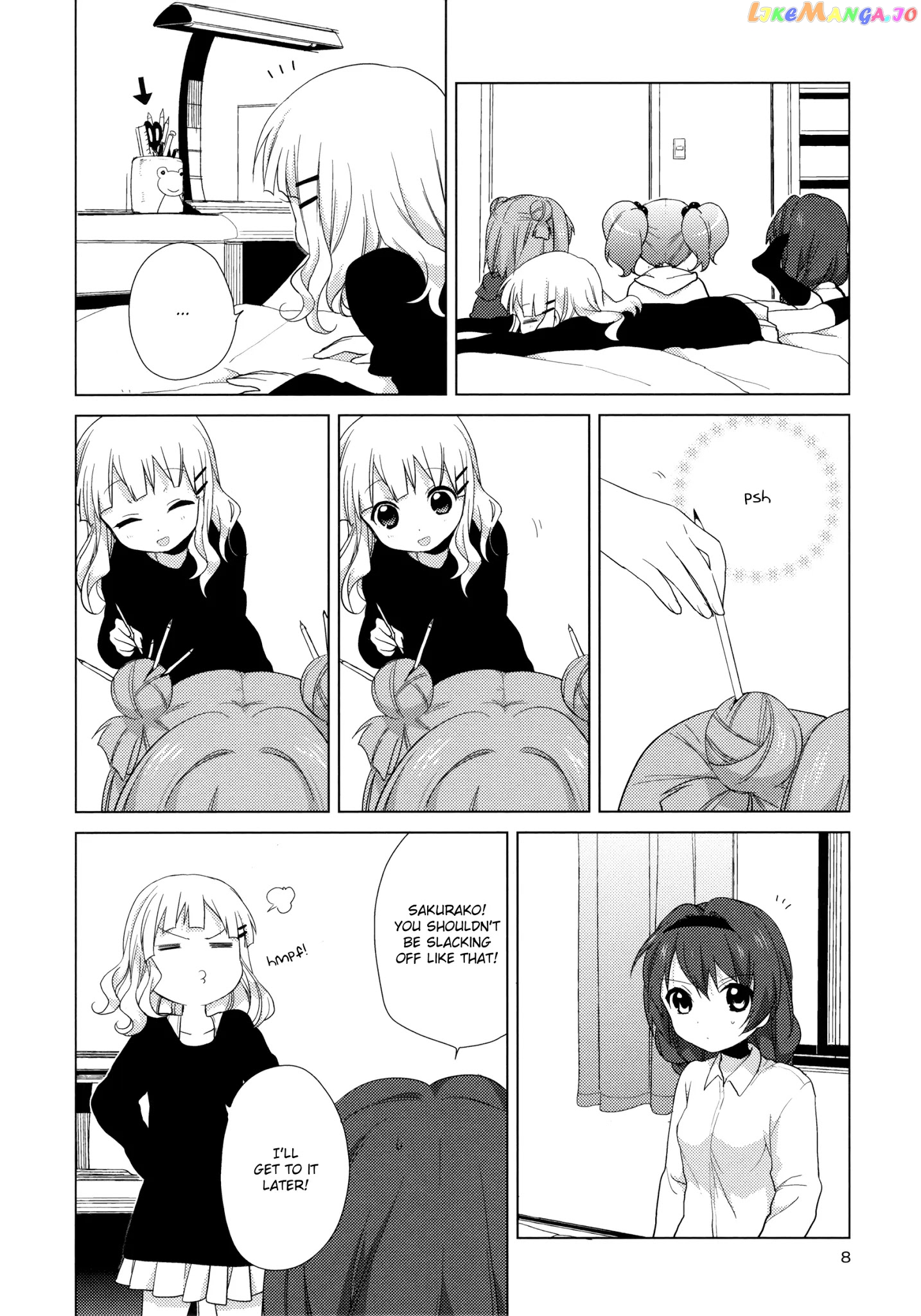 Yuru Yuri chapter 44 - page 4