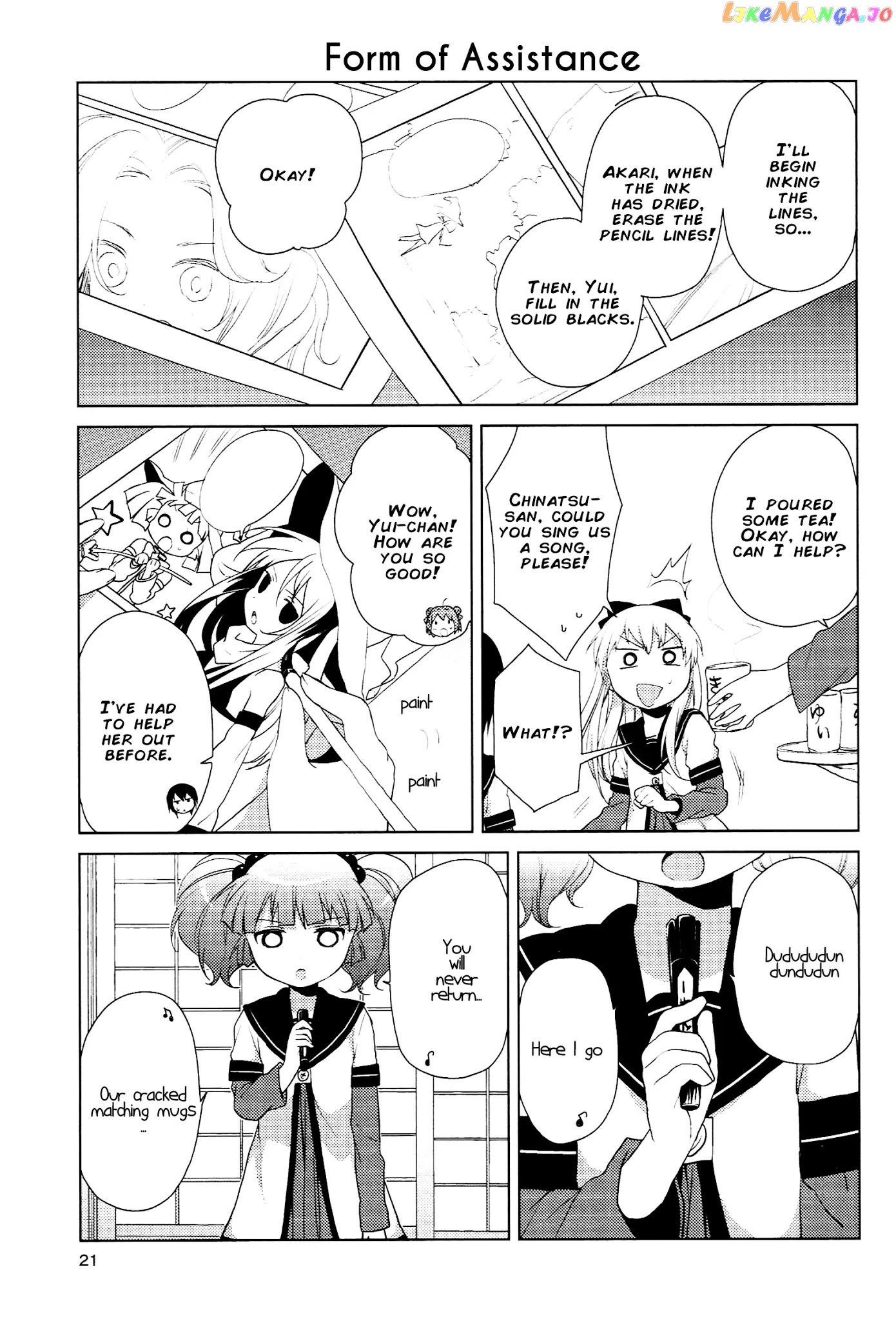 Yuru Yuri chapter 45 - page 3