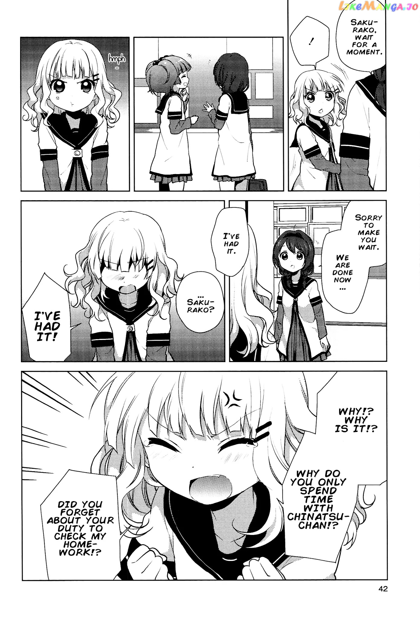 Yuru Yuri chapter 46 - page 10