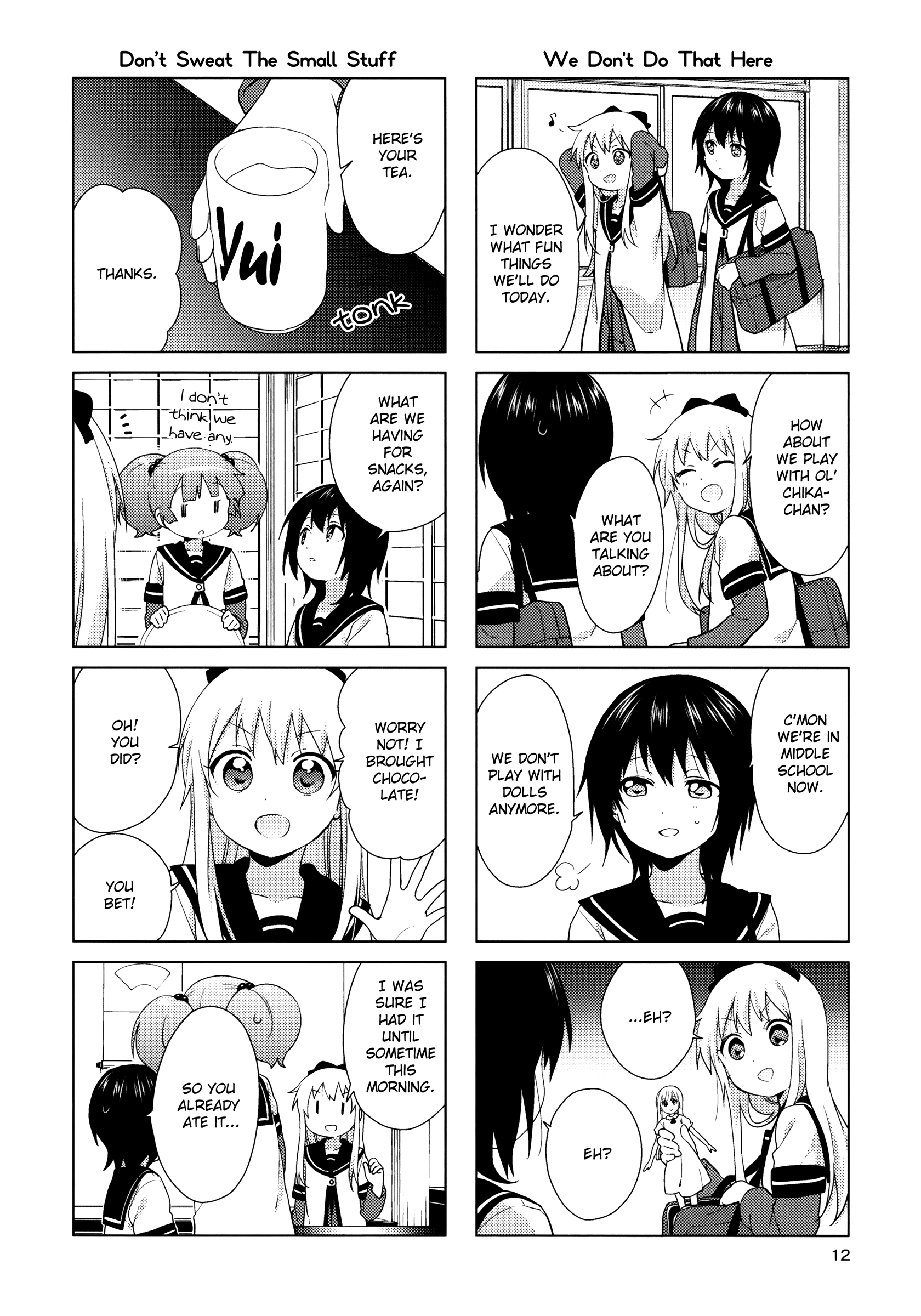 Yuru Yuri chapter 138.5 - page 12
