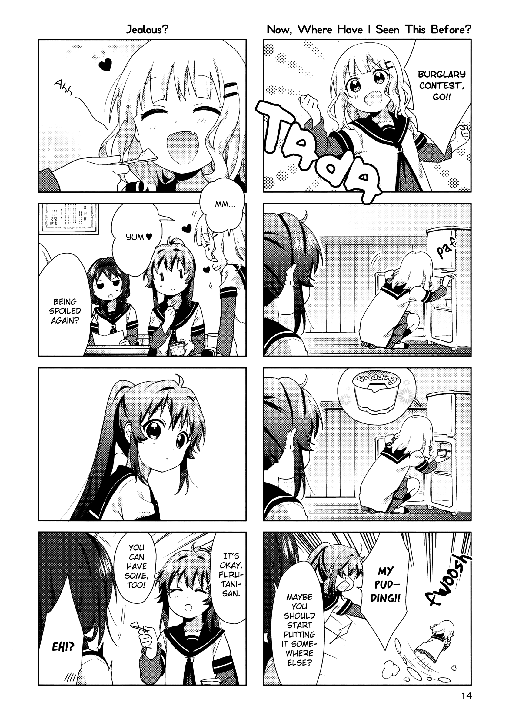 Yuru Yuri chapter 138.5 - page 14