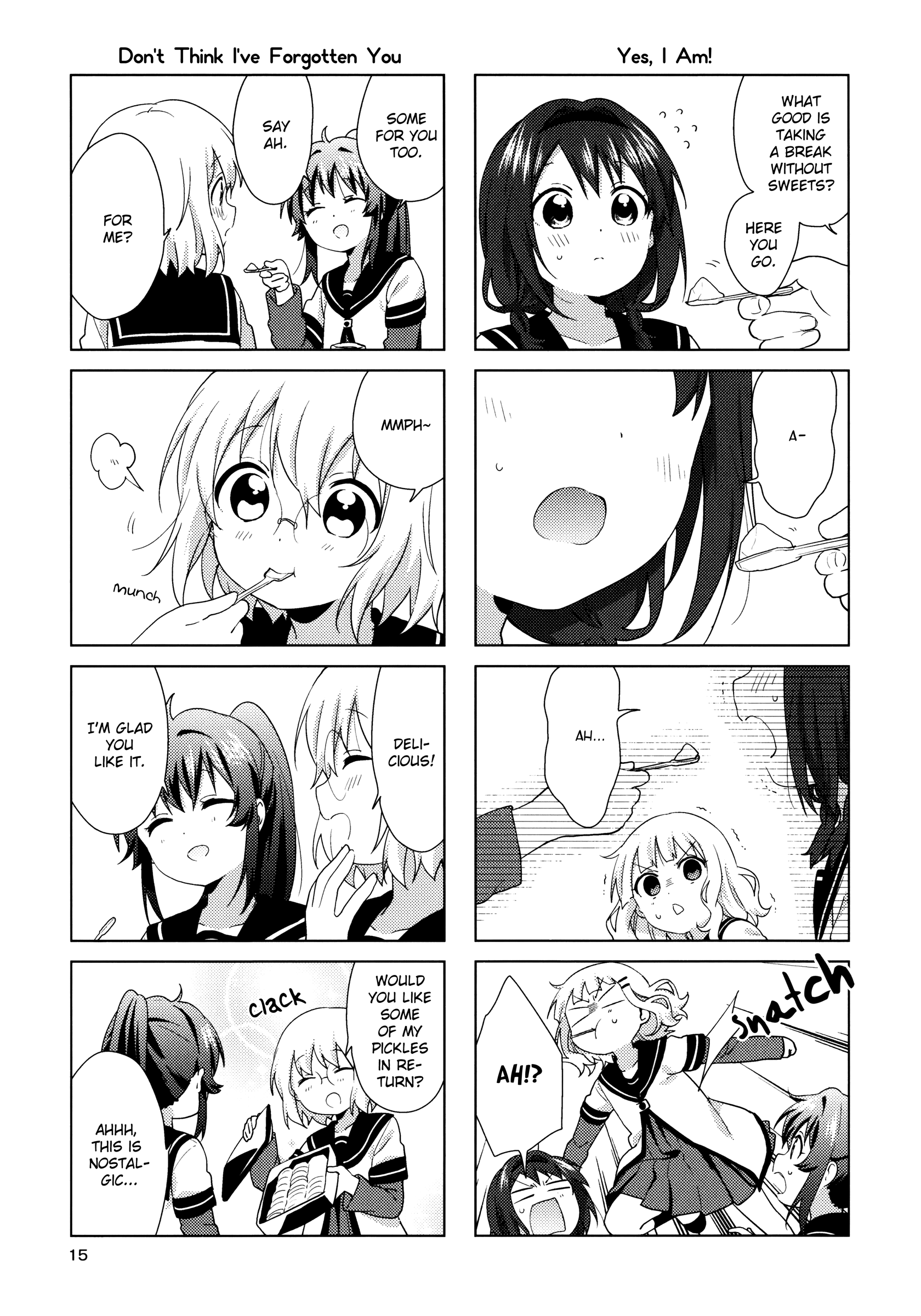 Yuru Yuri chapter 138.5 - page 15