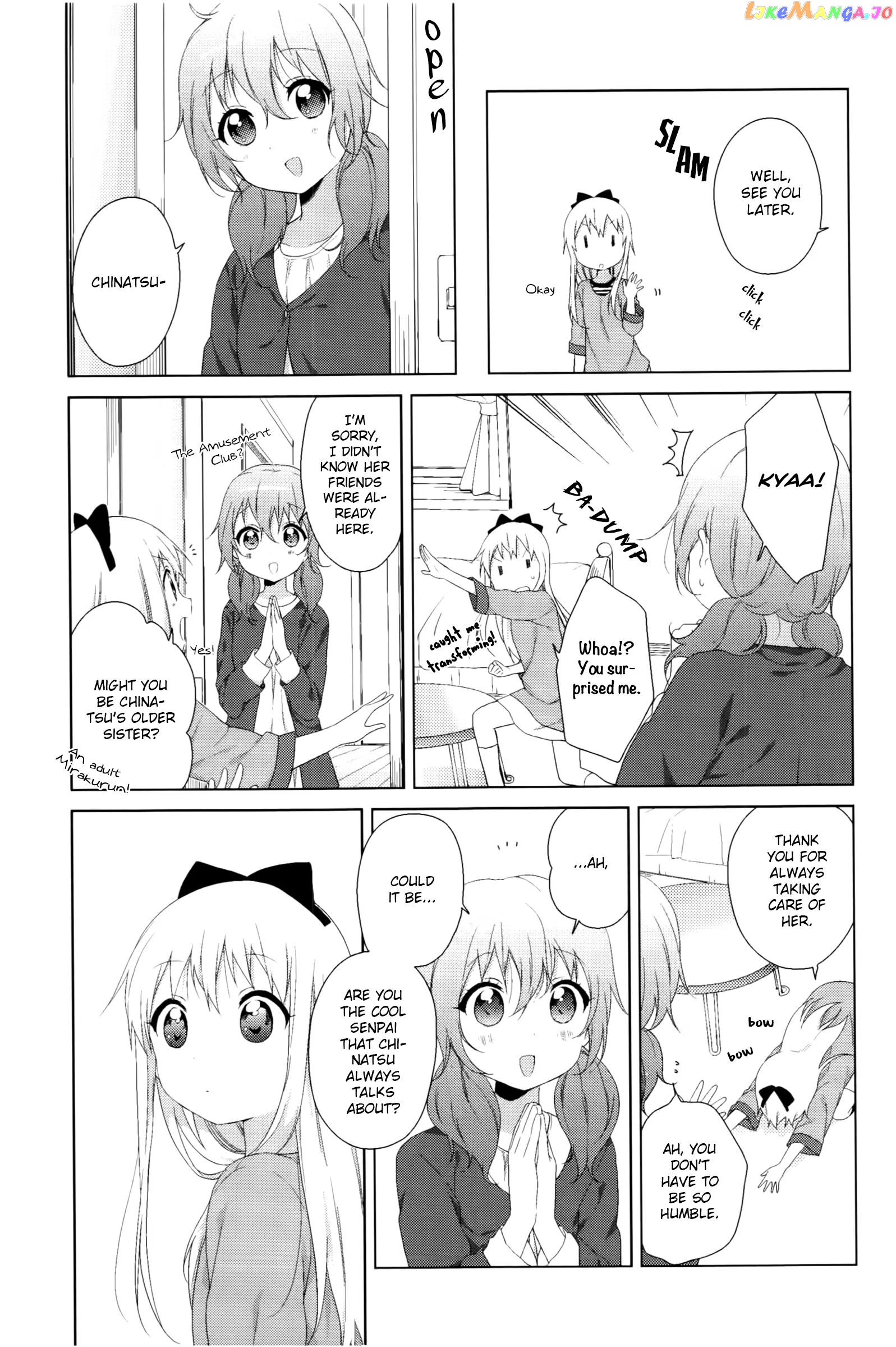 Yuru Yuri chapter 70.8 - page 4