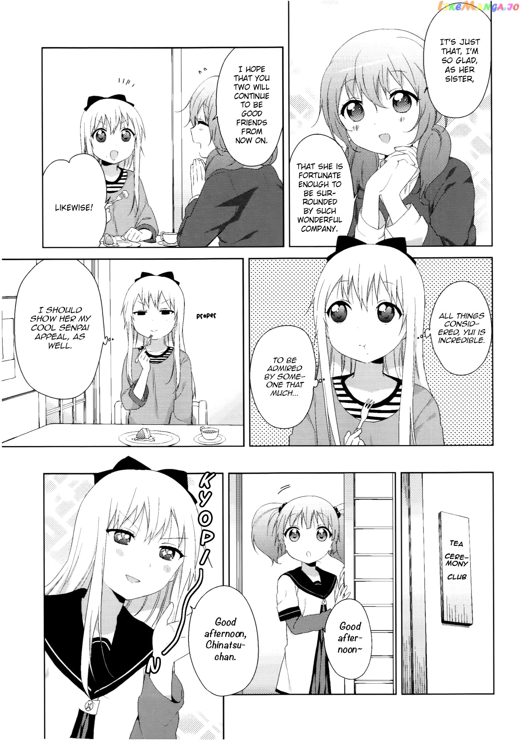 Yuru Yuri chapter 70.8 - page 8