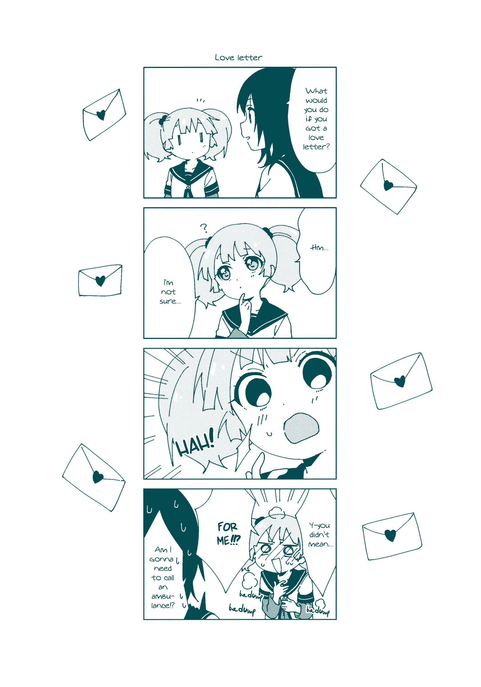 Yuru Yuri chapter 138.8 - page 9