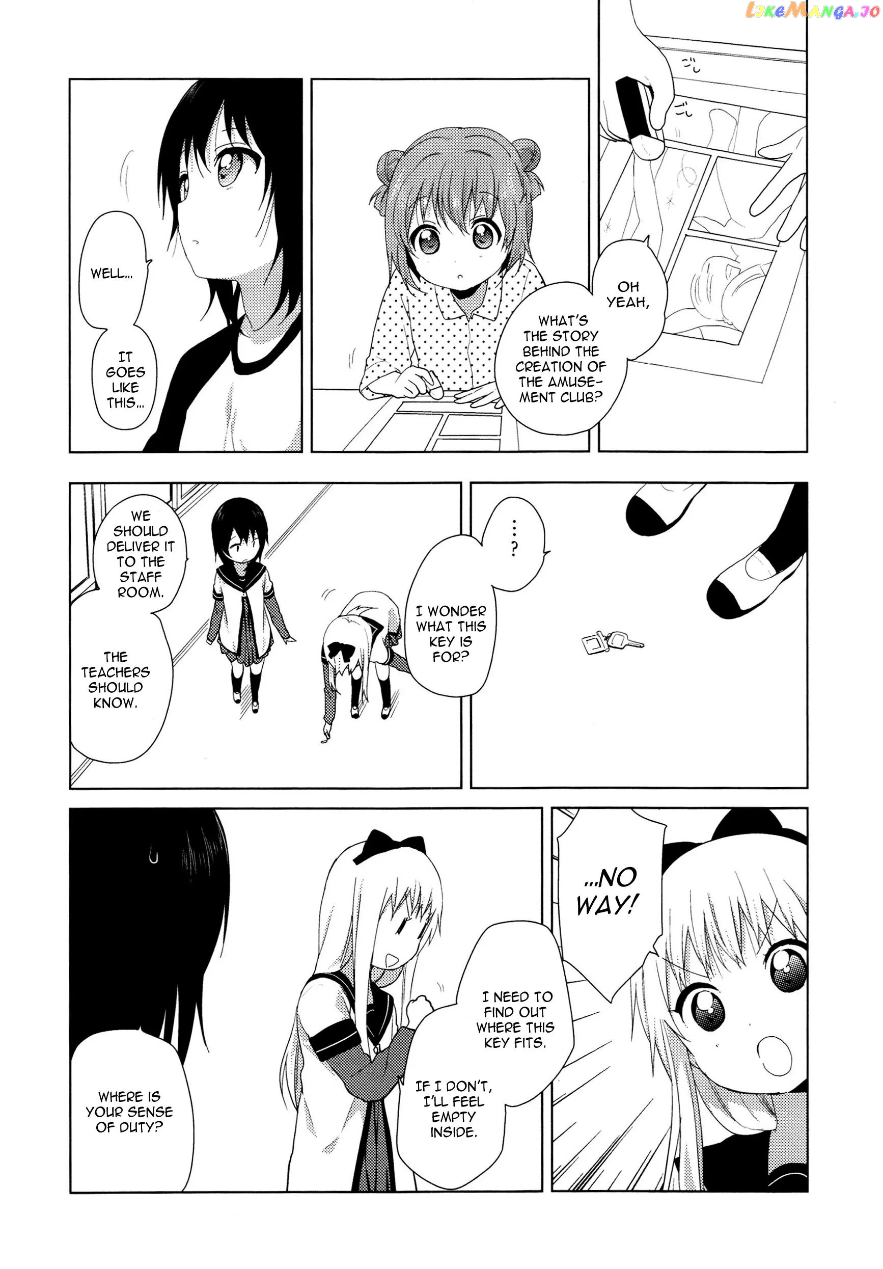 Yuru Yuri chapter 61.2 - page 3