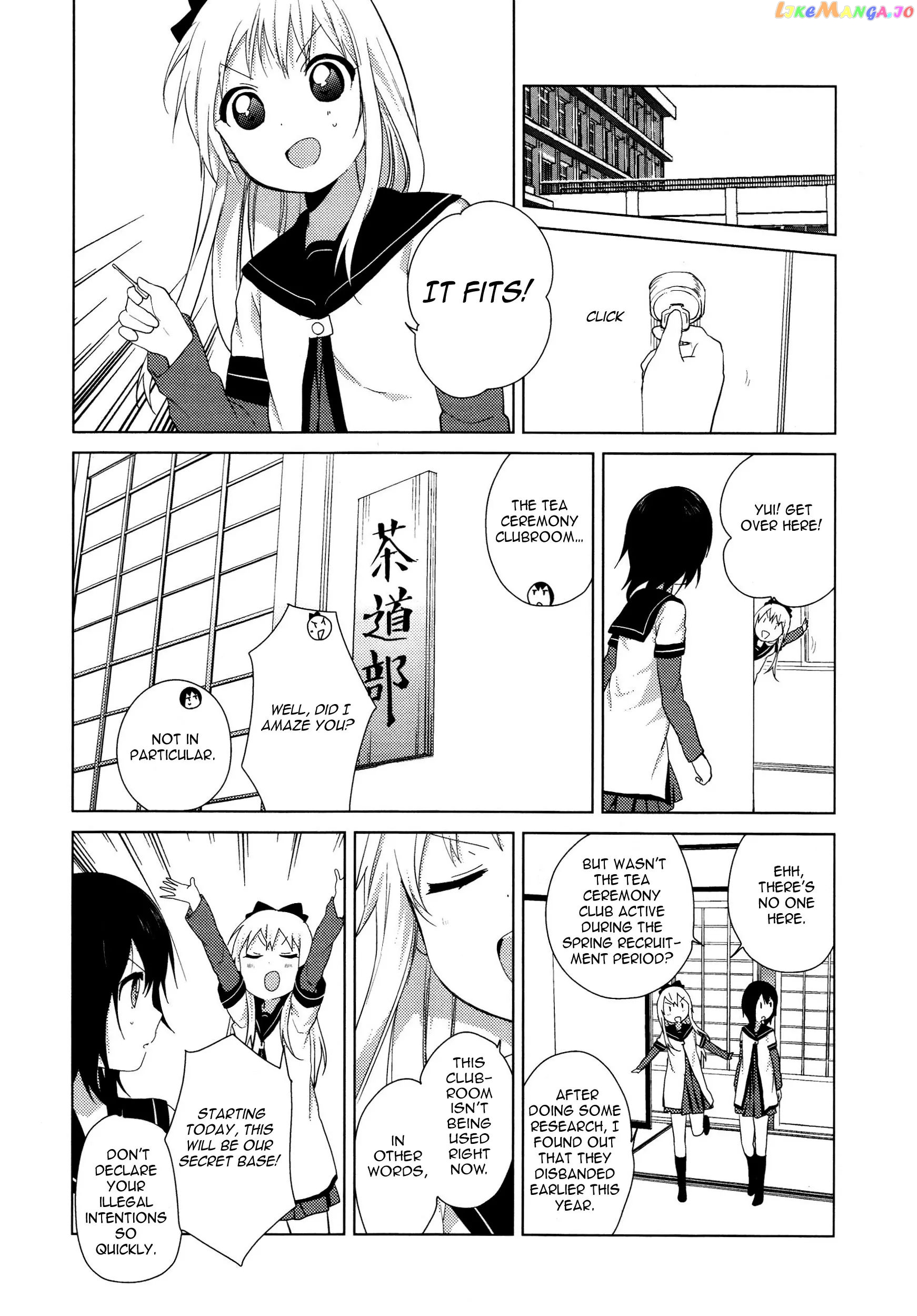 Yuru Yuri chapter 61.2 - page 4