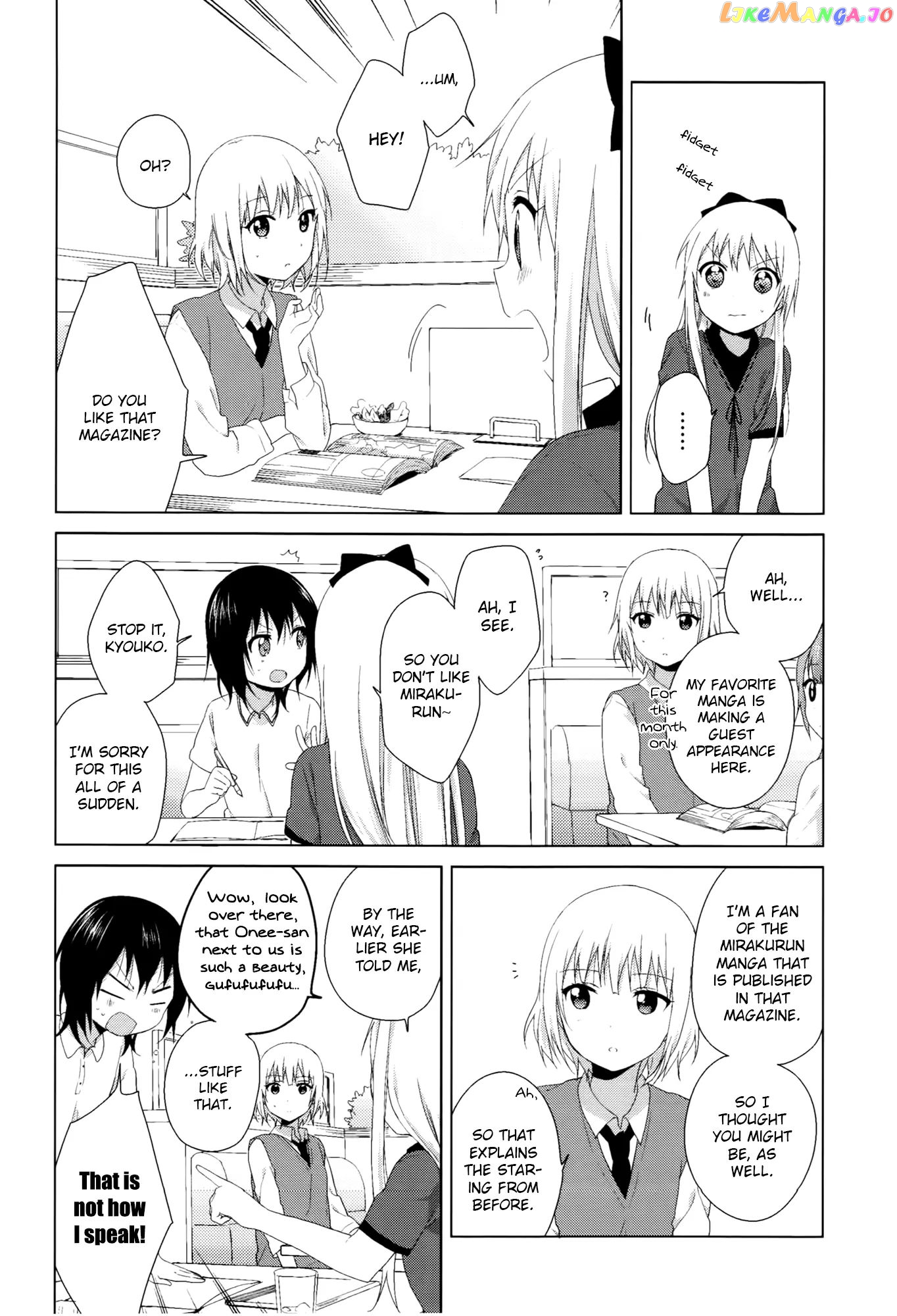 Yuru Yuri chapter 70.9 - page 9