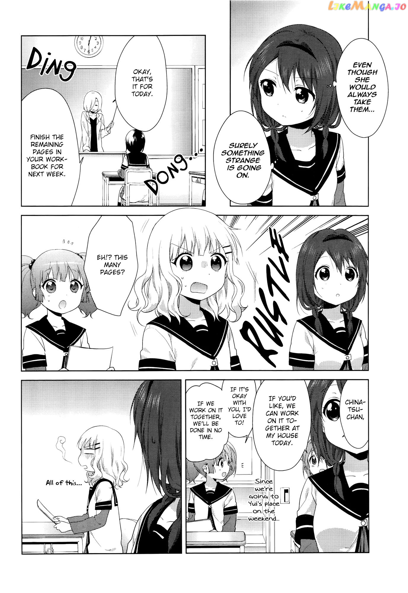 Yuru Yuri chapter 85 - page 7
