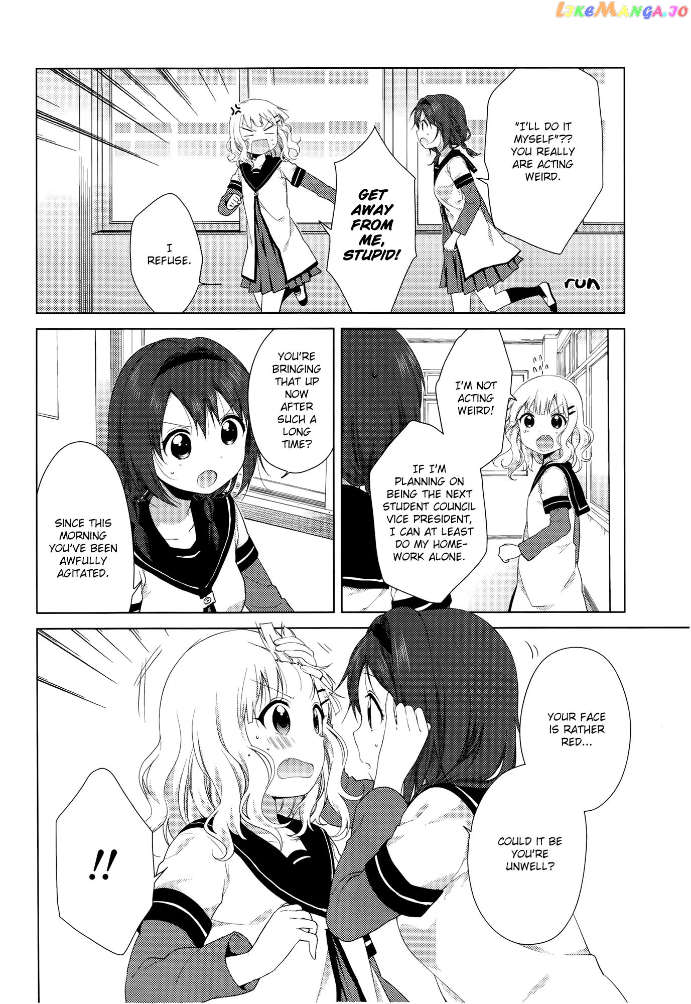 Yuru Yuri chapter 85 - page 9