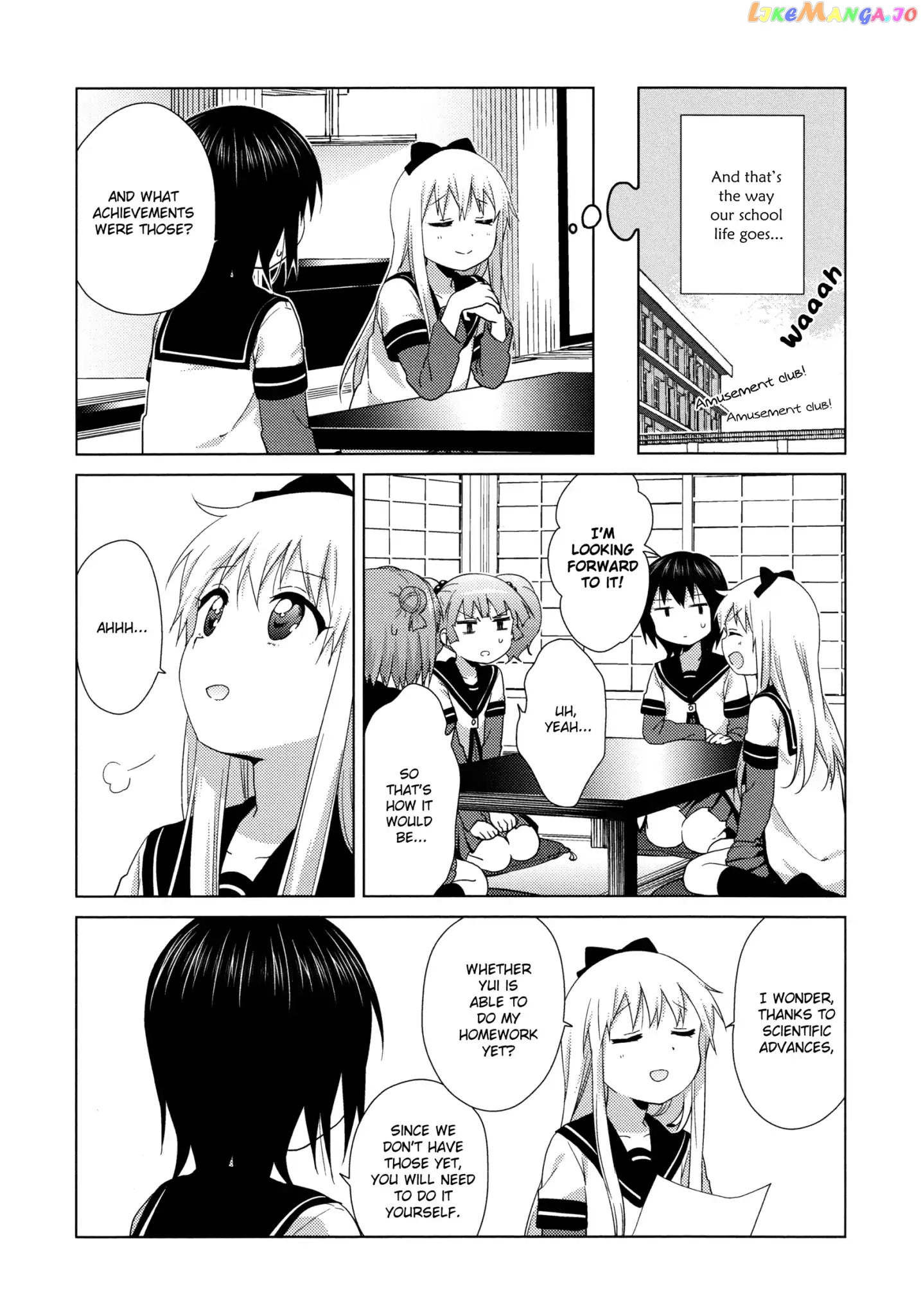 Yuru Yuri chapter 116 - page 12