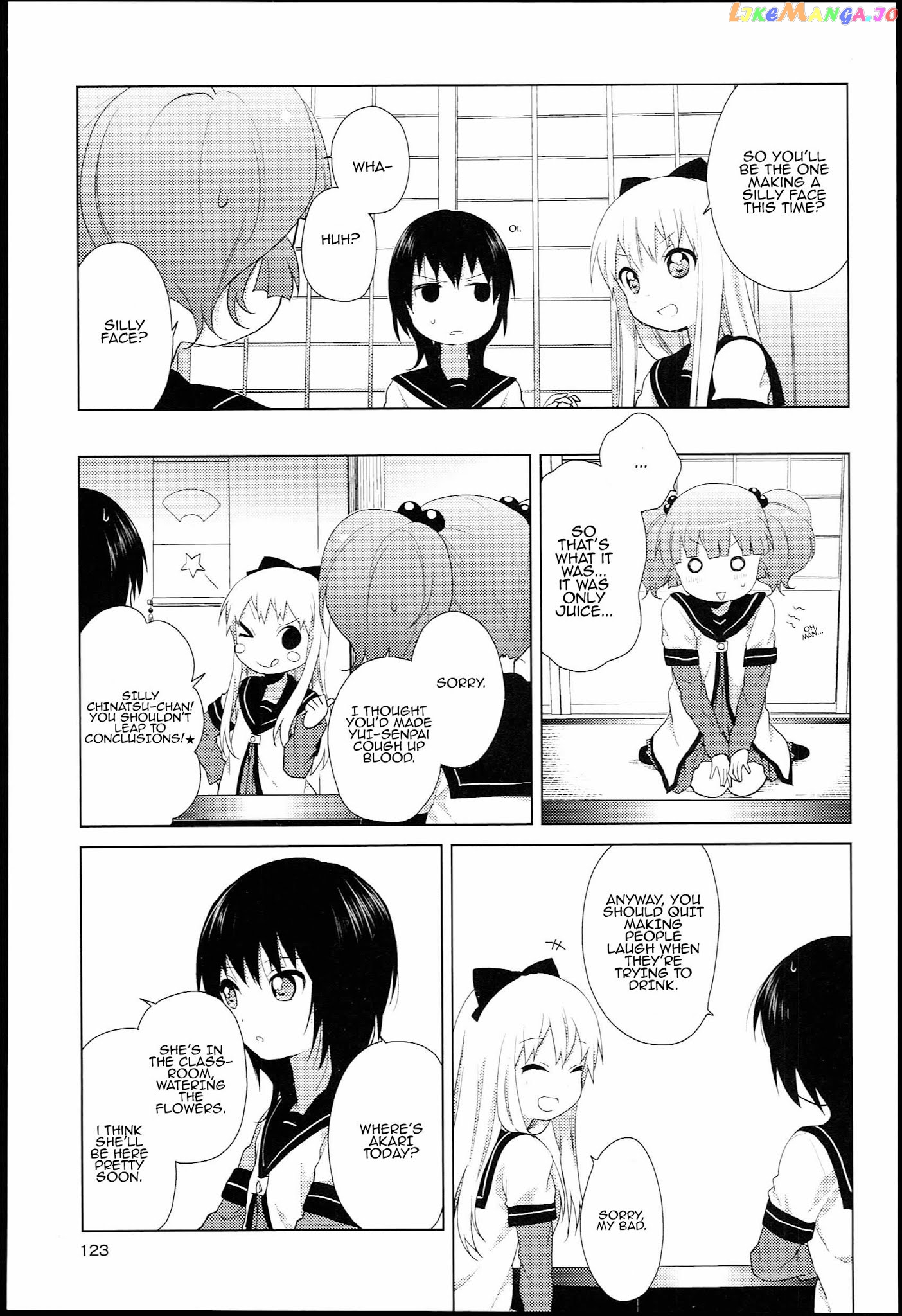 Yuru Yuri chapter 51.01 - page 7