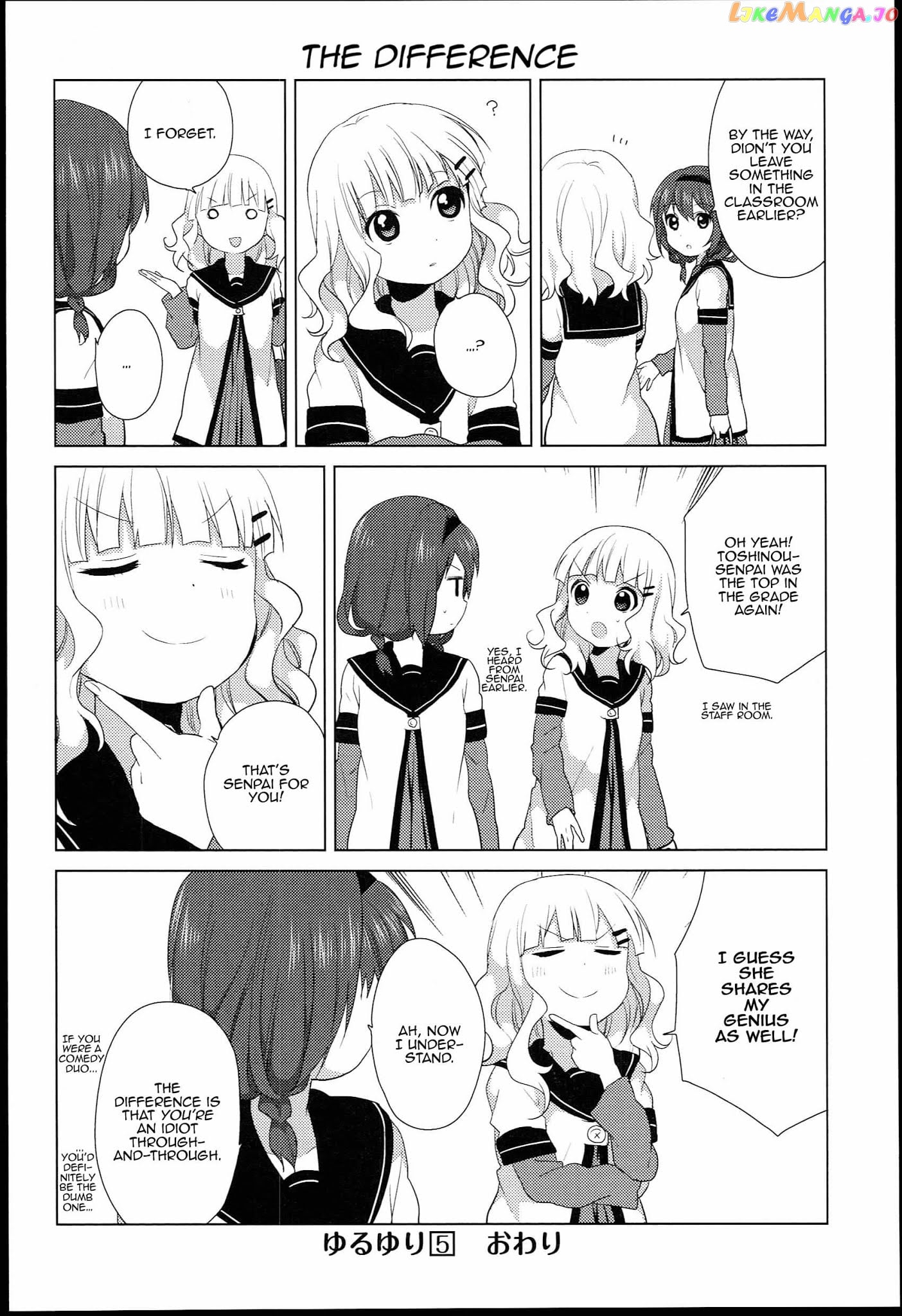 Yuru Yuri chapter 51.02 - page 12