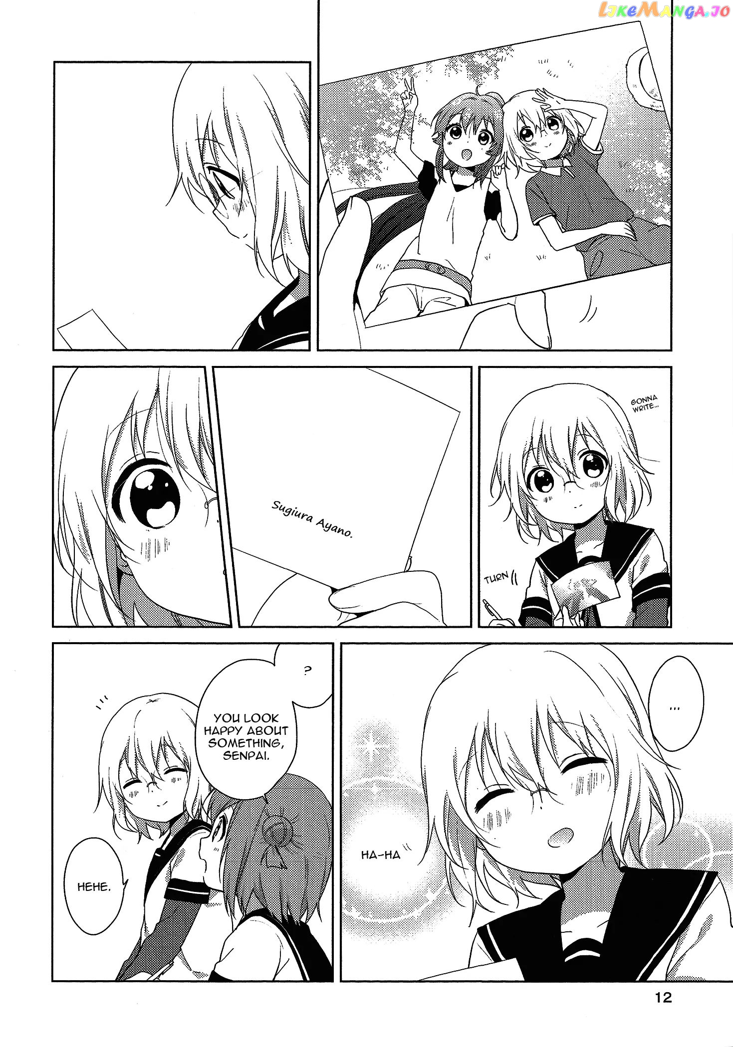 Yuru Yuri chapter 88.5 - page 14