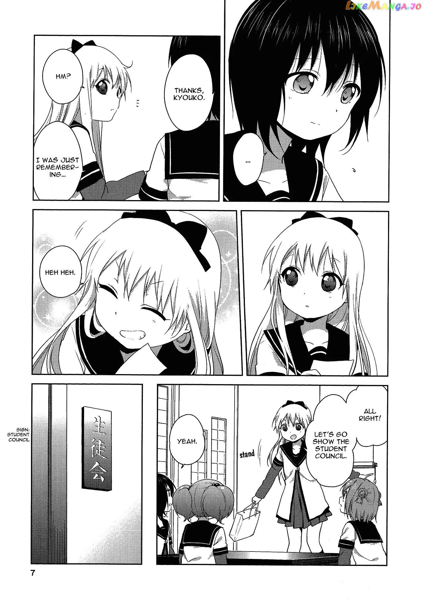 Yuru Yuri chapter 88.5 - page 9