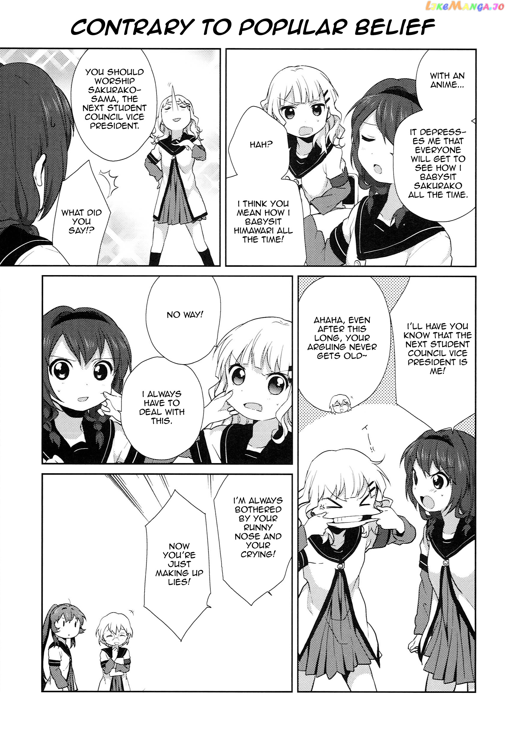 Yuru Yuri chapter 51.03 - page 12