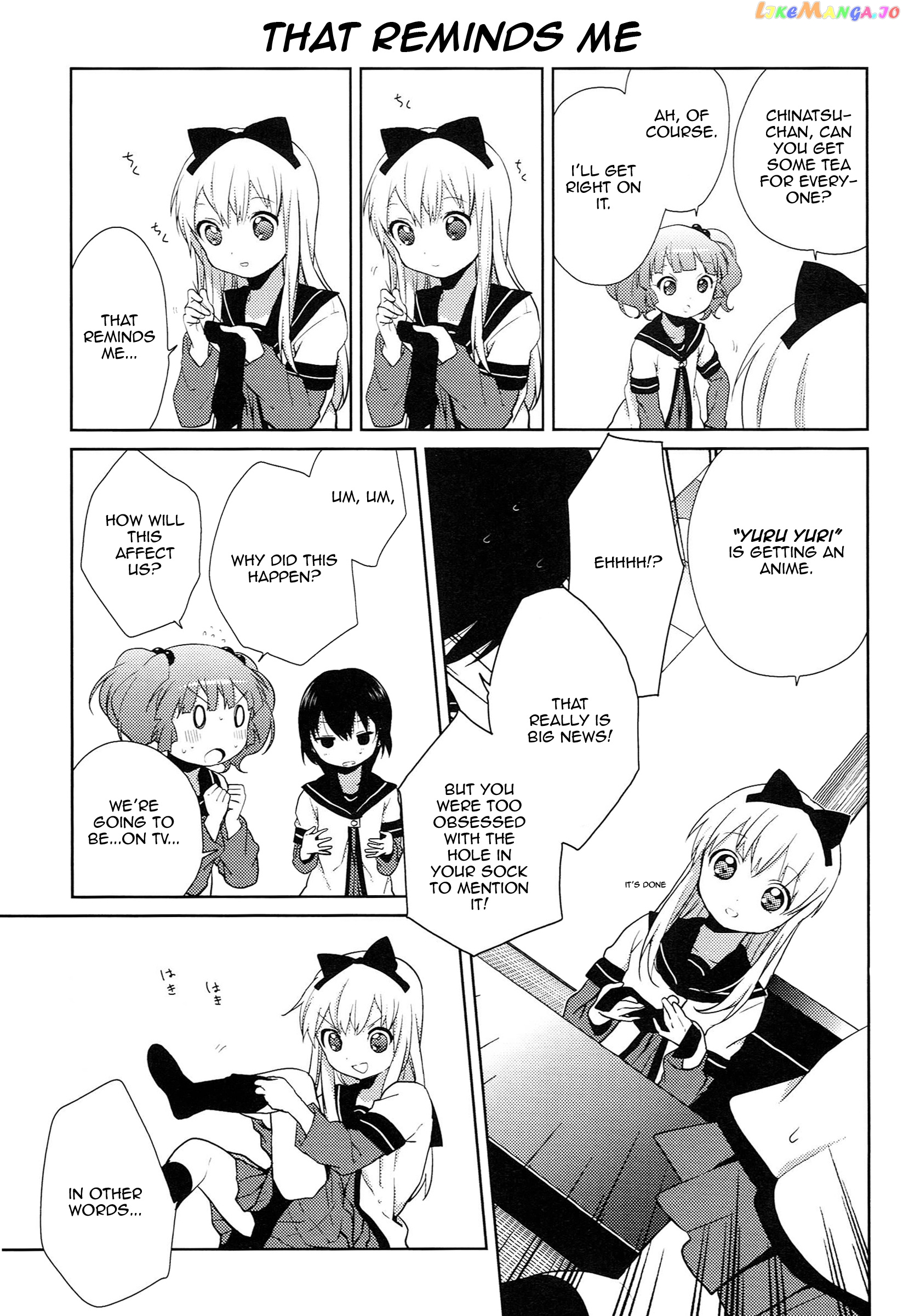 Yuru Yuri chapter 51.03 - page 8
