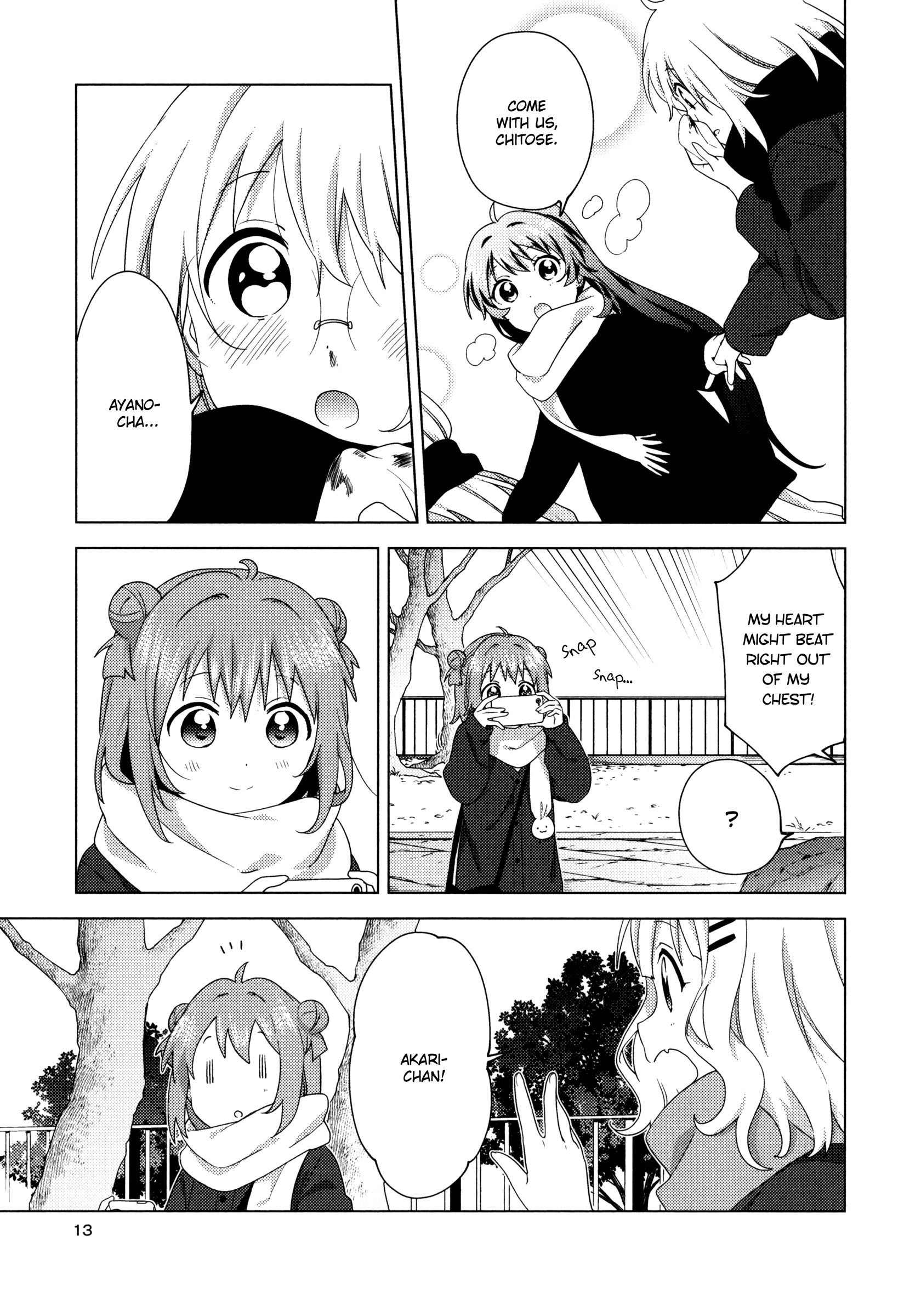 Yuru Yuri chapter 158.5 - page 13