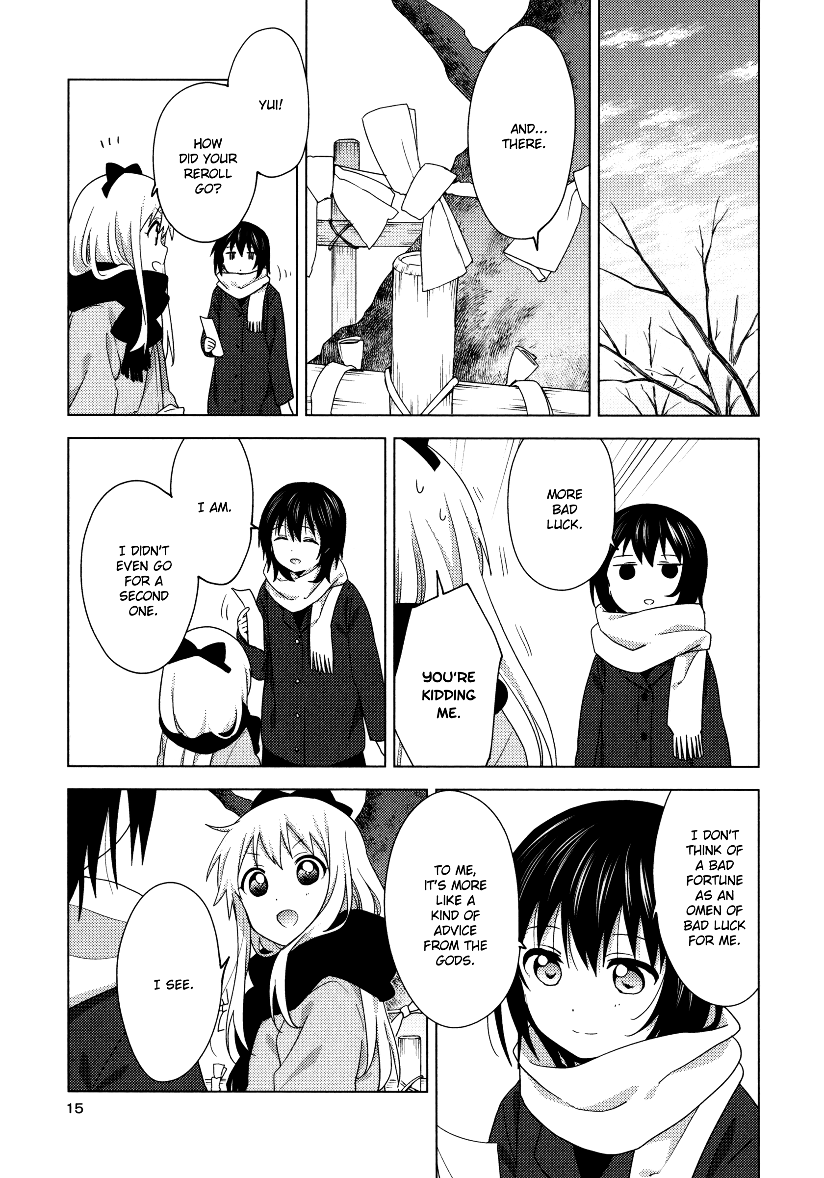 Yuru Yuri chapter 158.5 - page 15