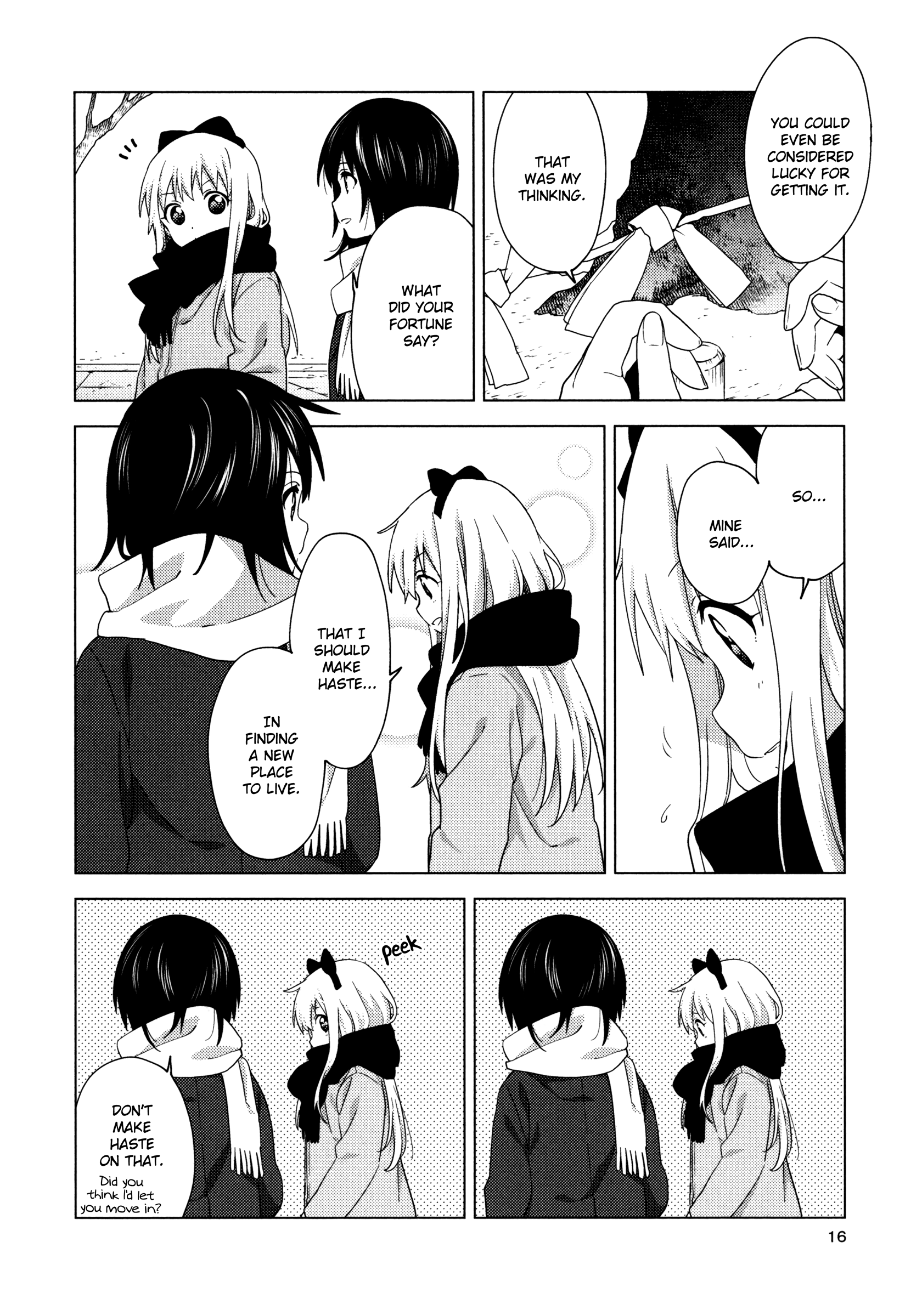 Yuru Yuri chapter 158.5 - page 16
