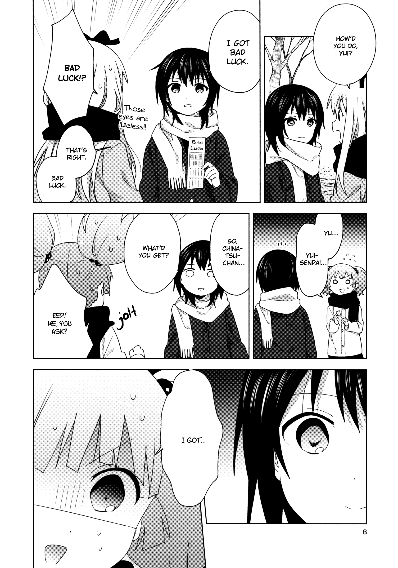 Yuru Yuri chapter 158.5 - page 8