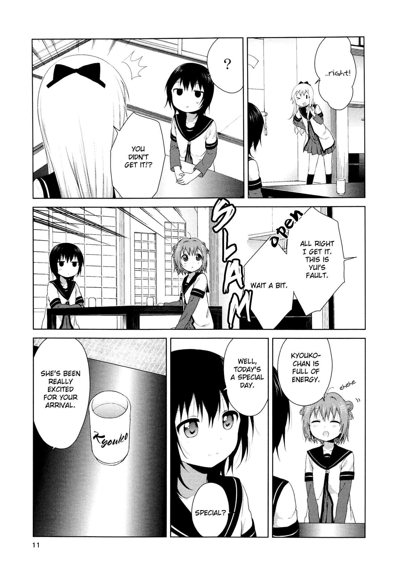 Yuru Yuri chapter 78.6 - page 10