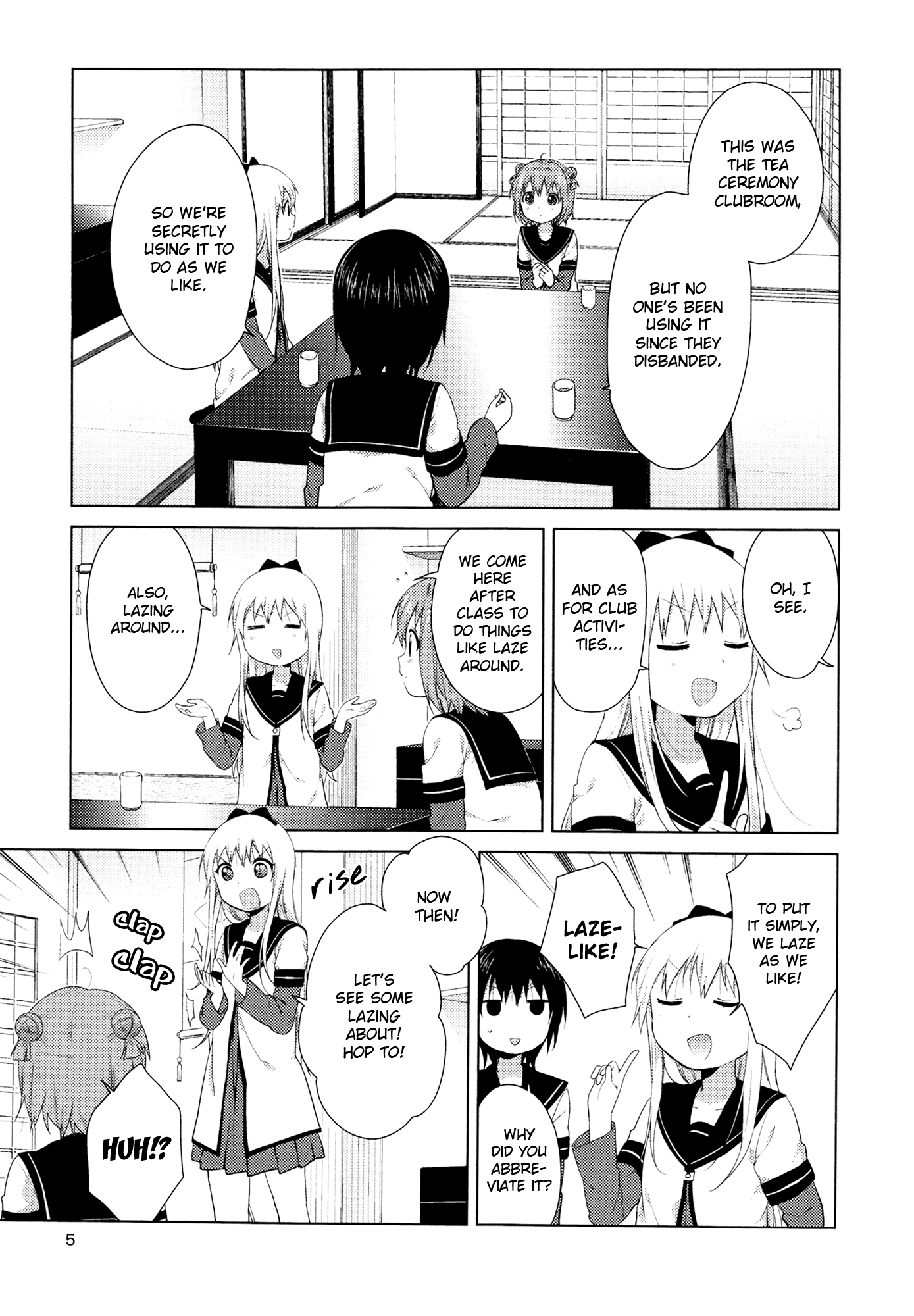 Yuru Yuri chapter 78.6 - page 4