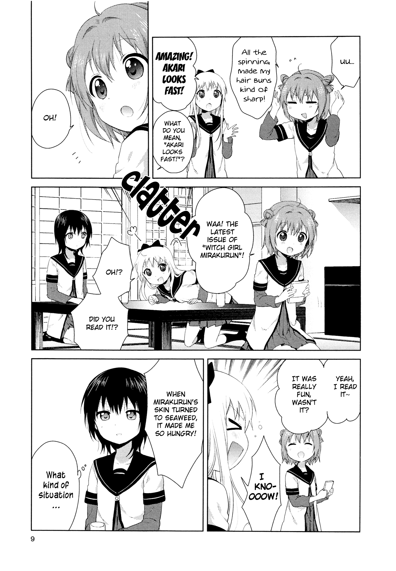 Yuru Yuri chapter 78.6 - page 8