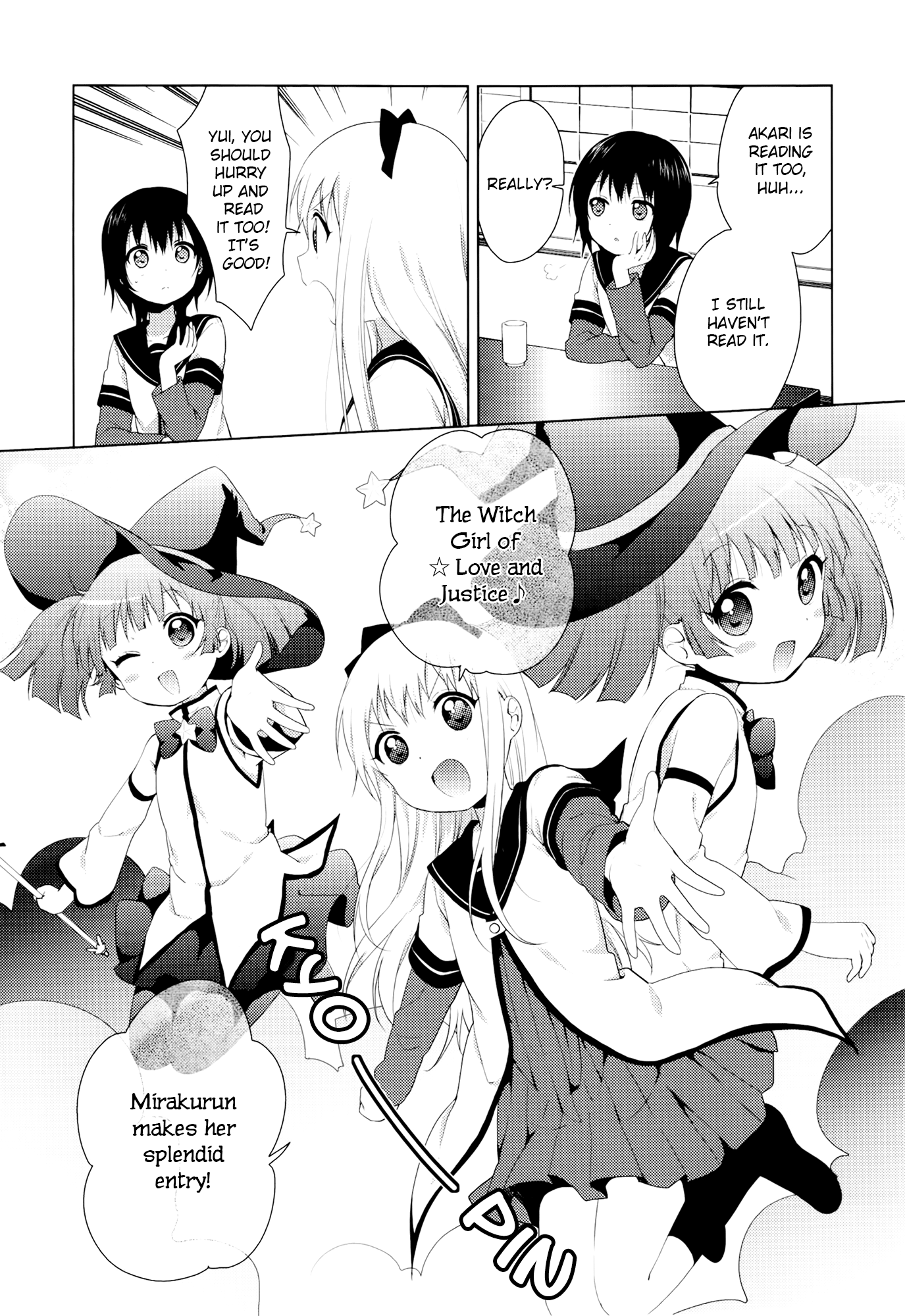 Yuru Yuri chapter 78.6 - page 9