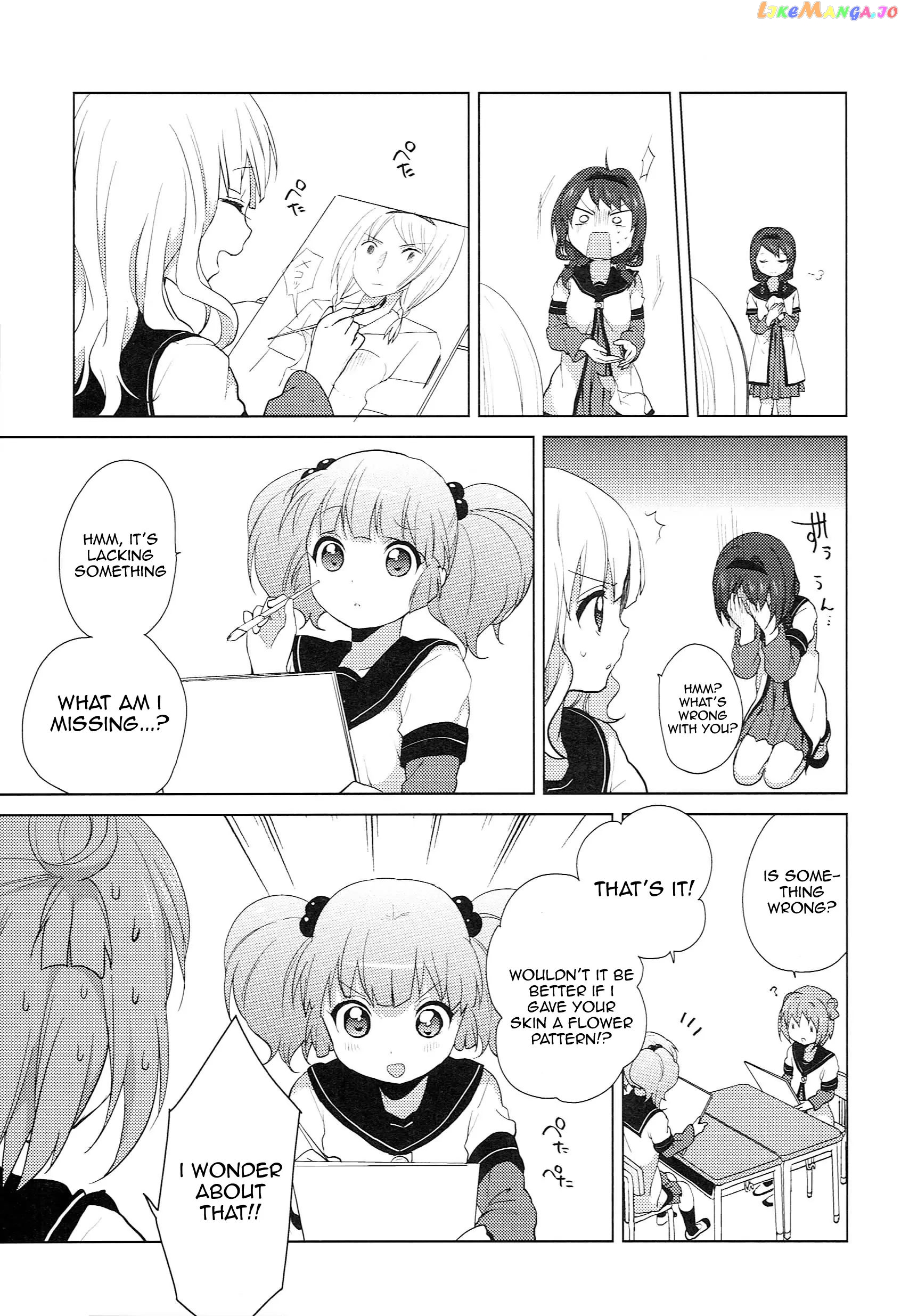 Yuru Yuri chapter 52.9 - page 7