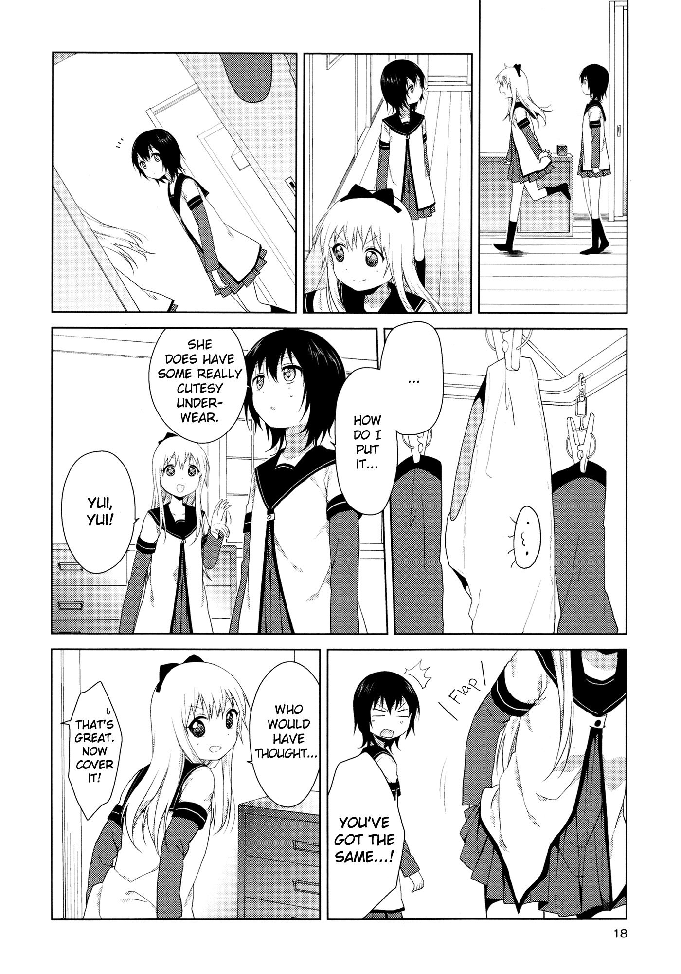 Yuru Yuri chapter 78.7 - page 5