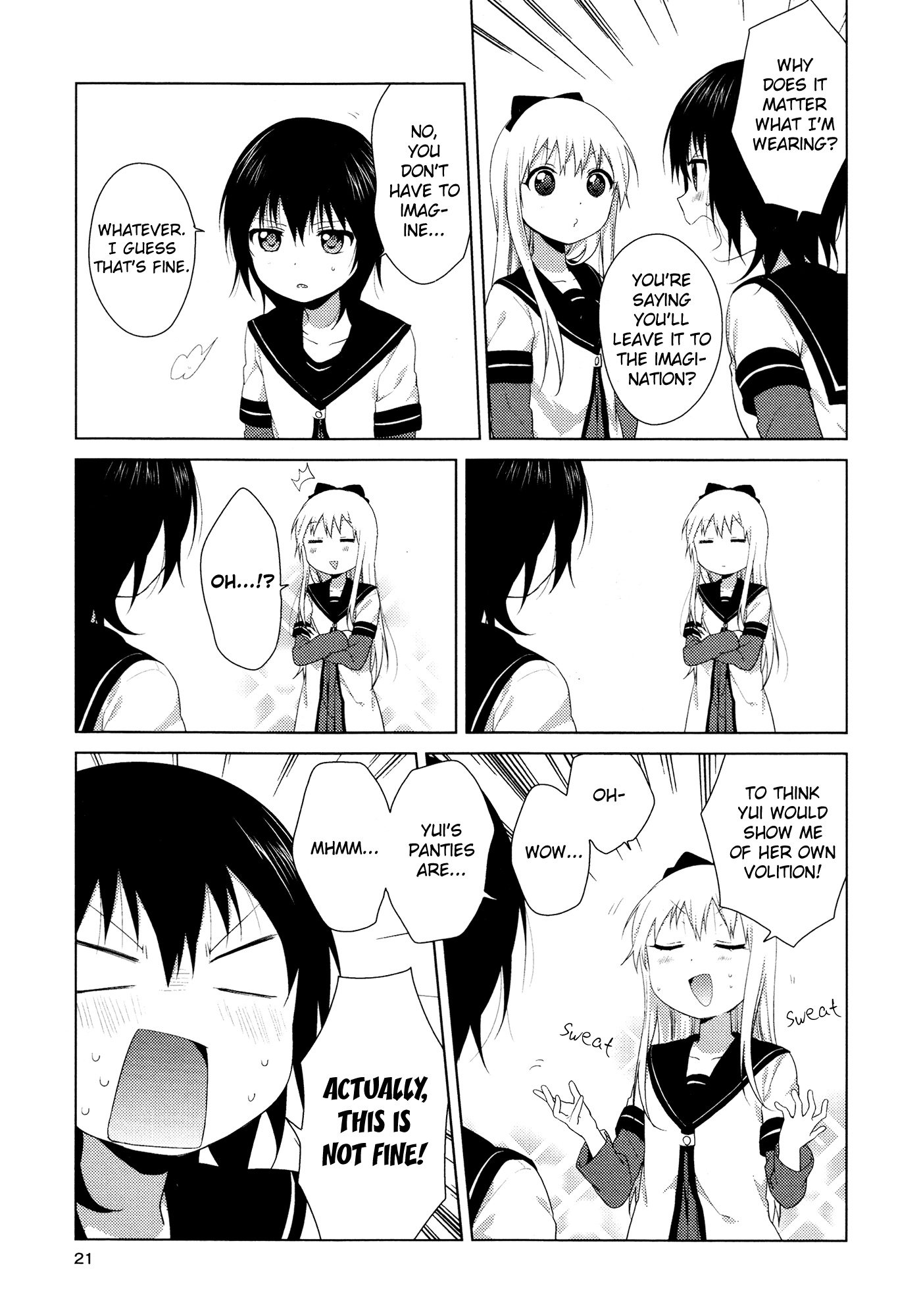 Yuru Yuri chapter 78.7 - page 8