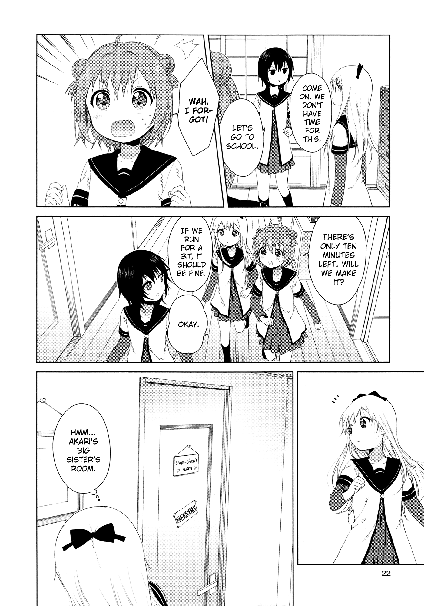 Yuru Yuri chapter 78.7 - page 9