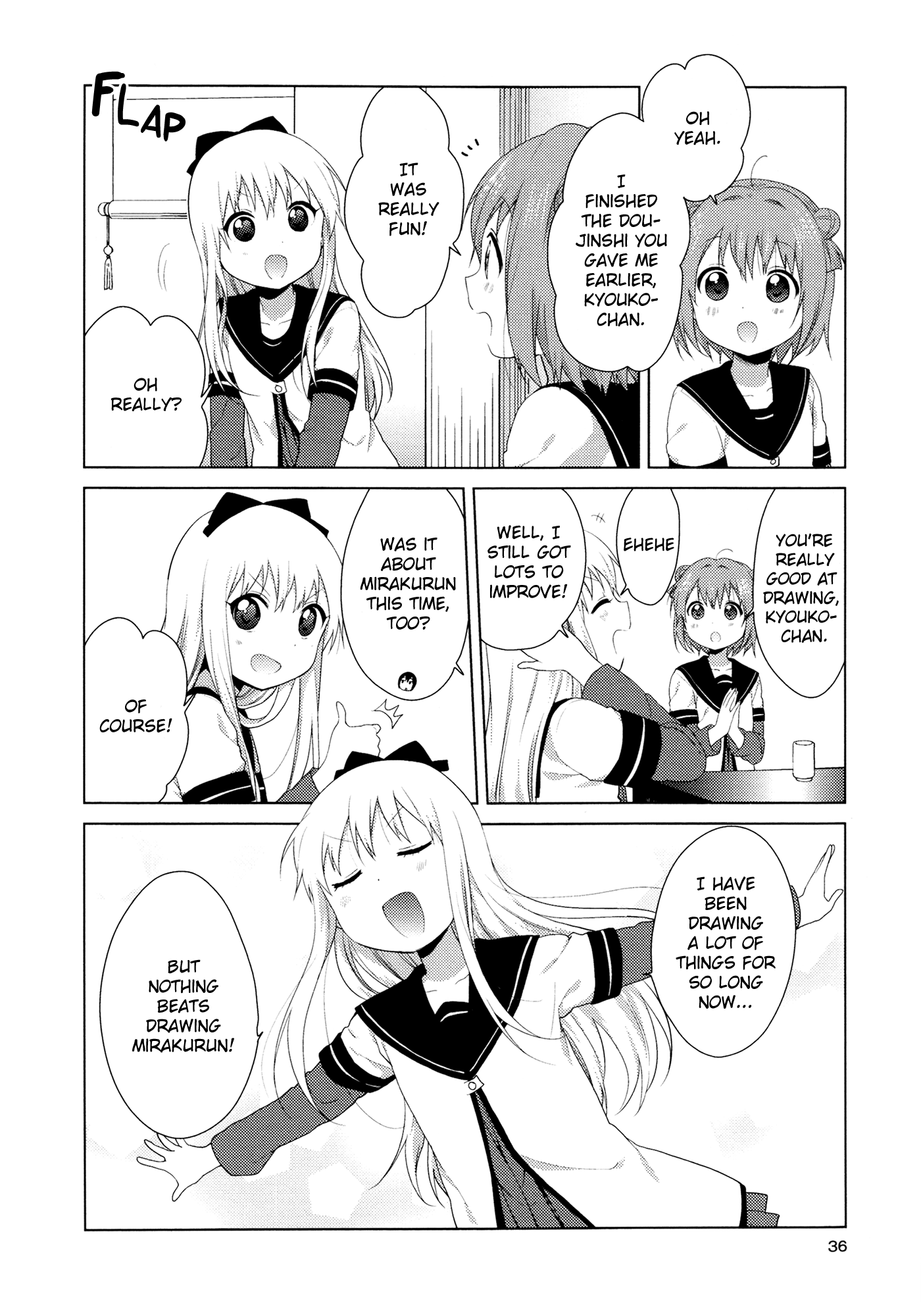 Yuru Yuri chapter 78.8 - page 13