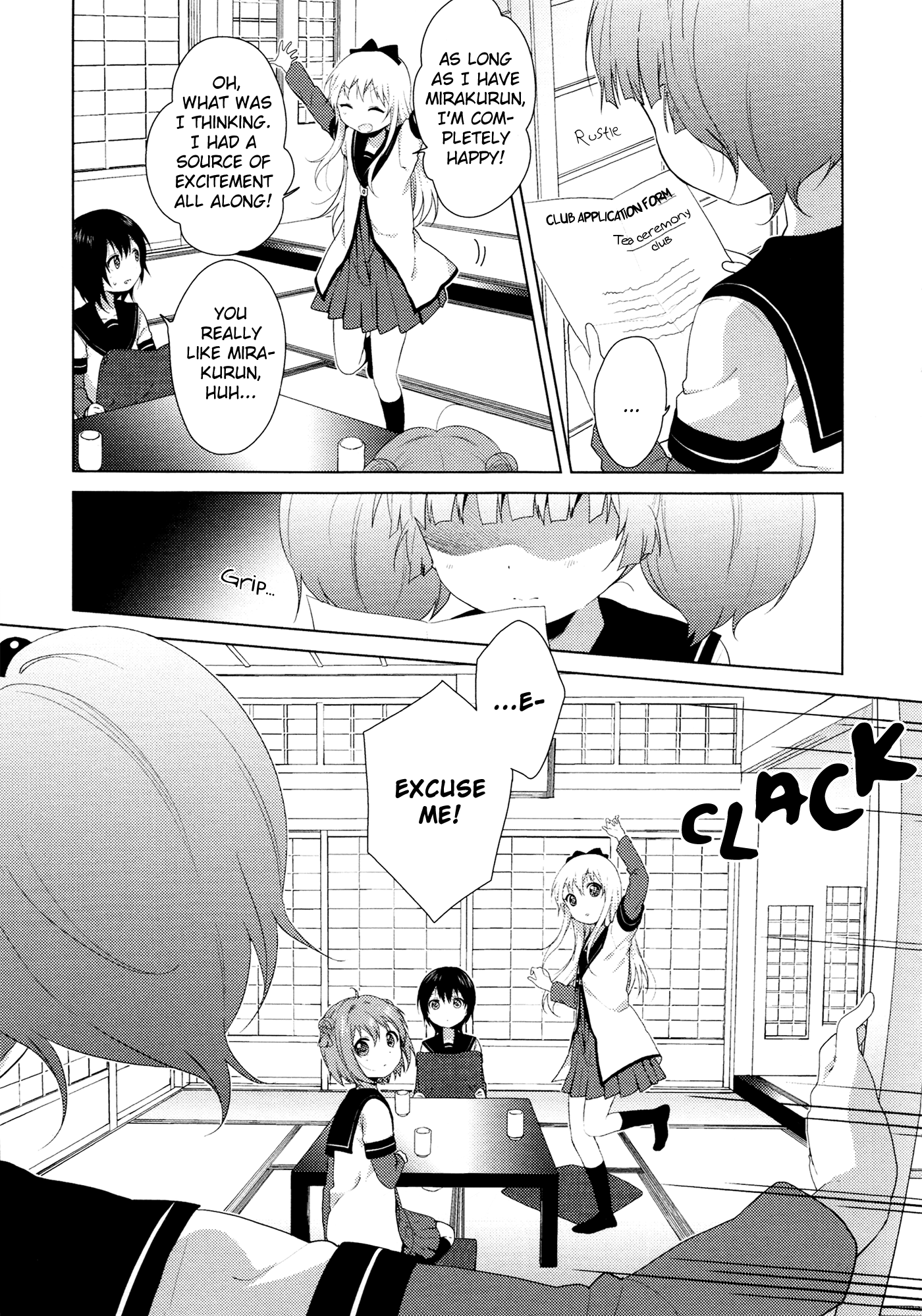 Yuru Yuri chapter 78.8 - page 14