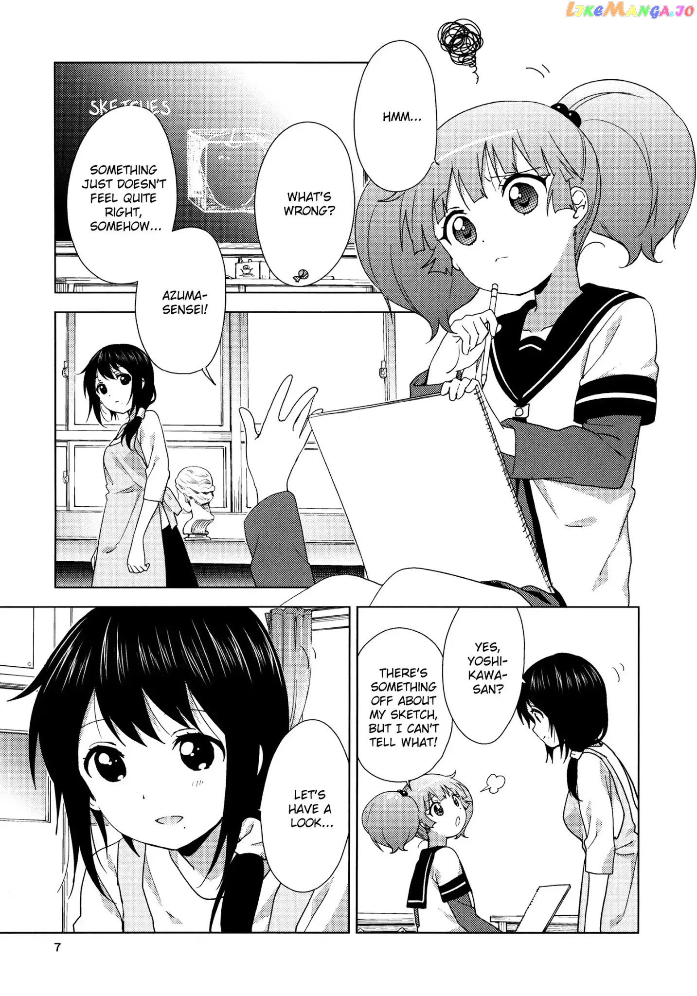 Yuru Yuri chapter 128.5 - page 6