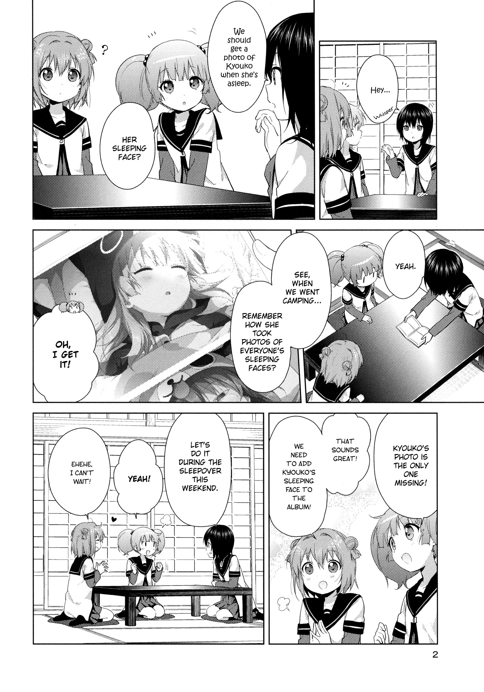 Yuru Yuri chapter 98.5 - page 3