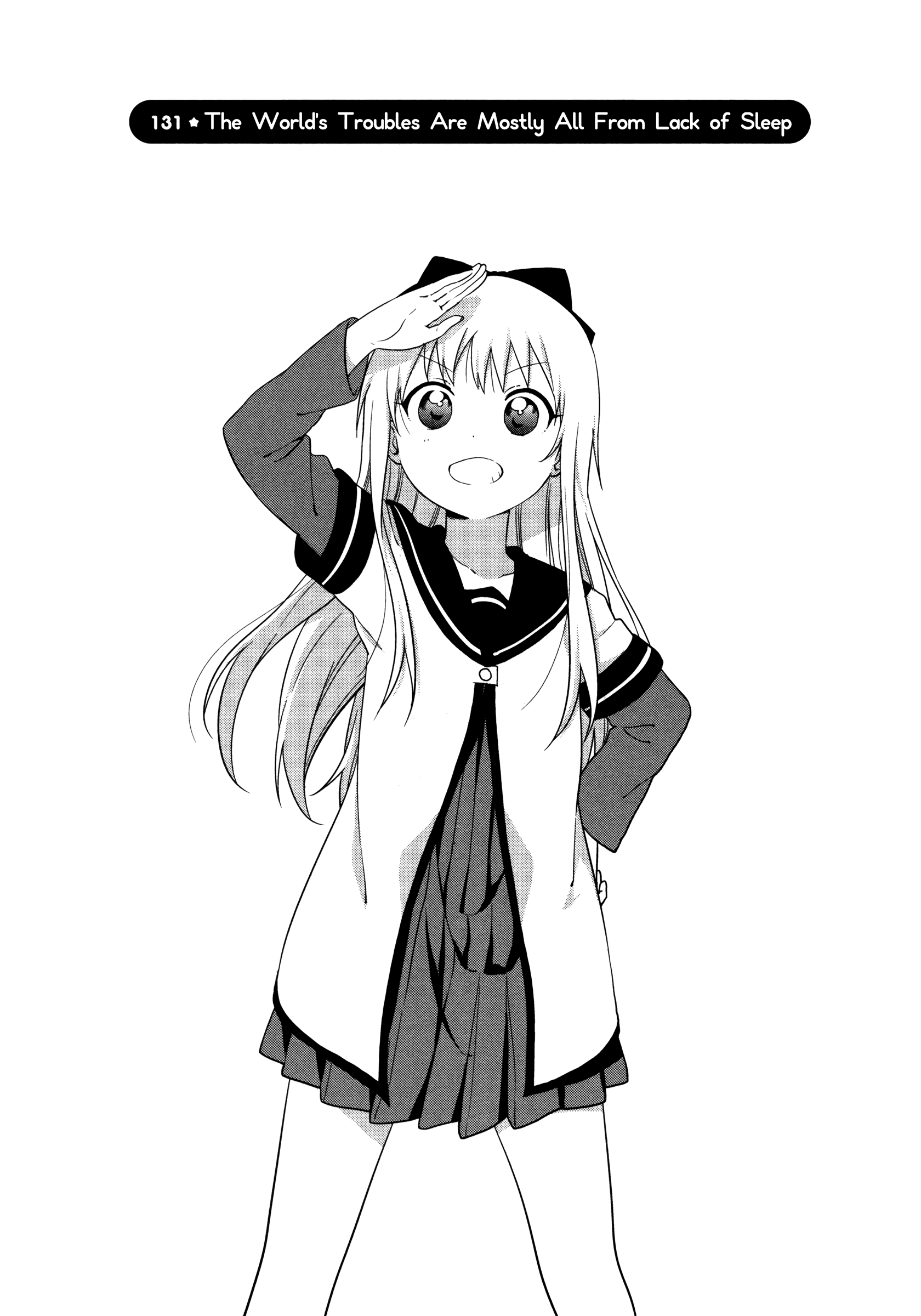 Yuru Yuri chapter 131 - page 1