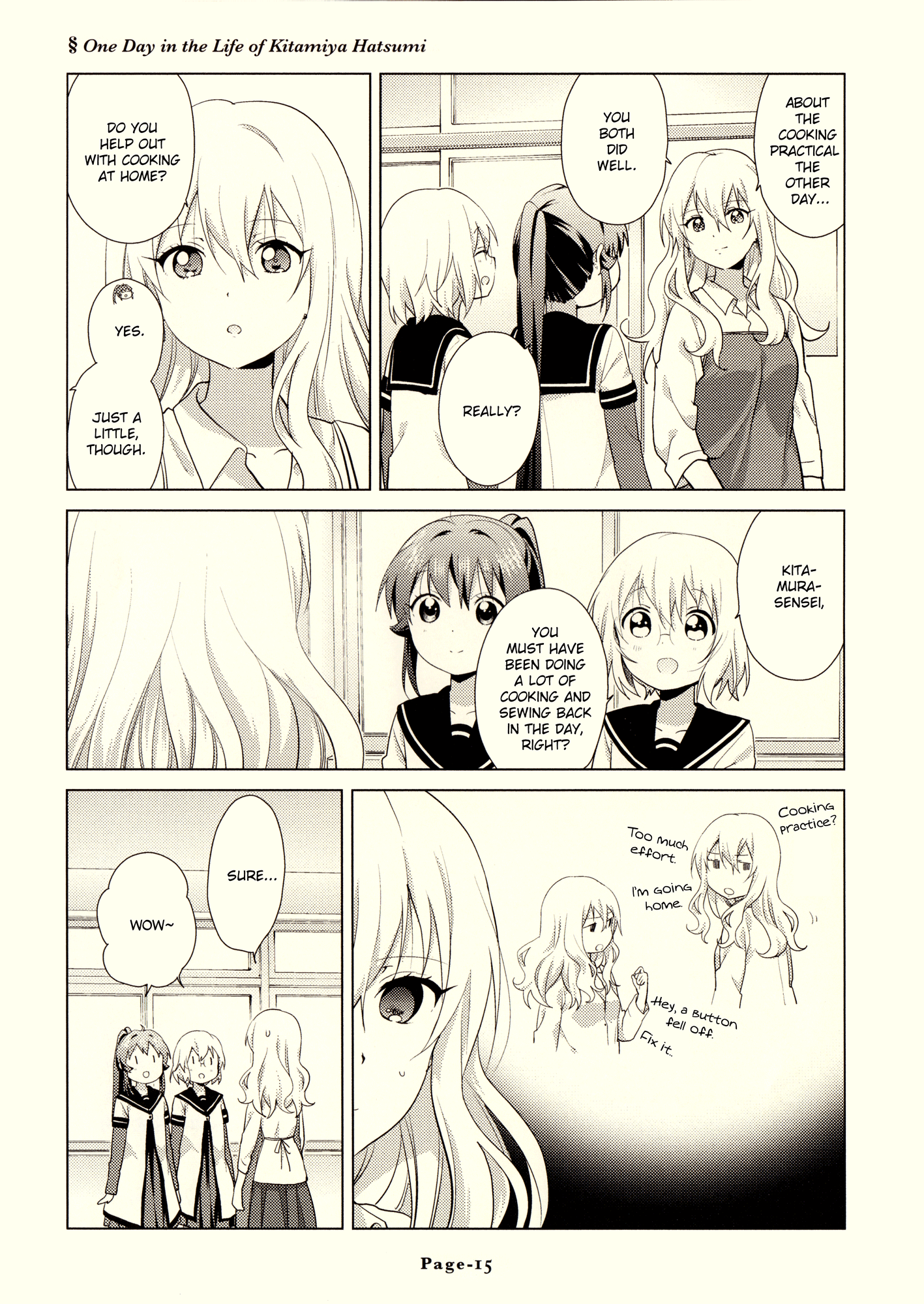 Yuru Yuri chapter 108.5 - page 16