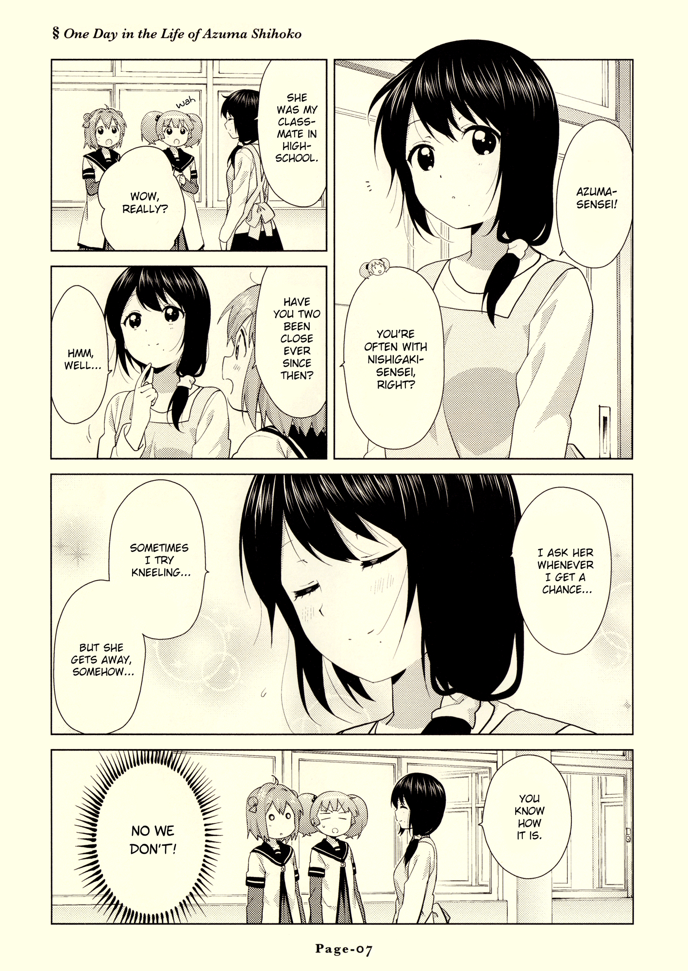 Yuru Yuri chapter 108.5 - page 8