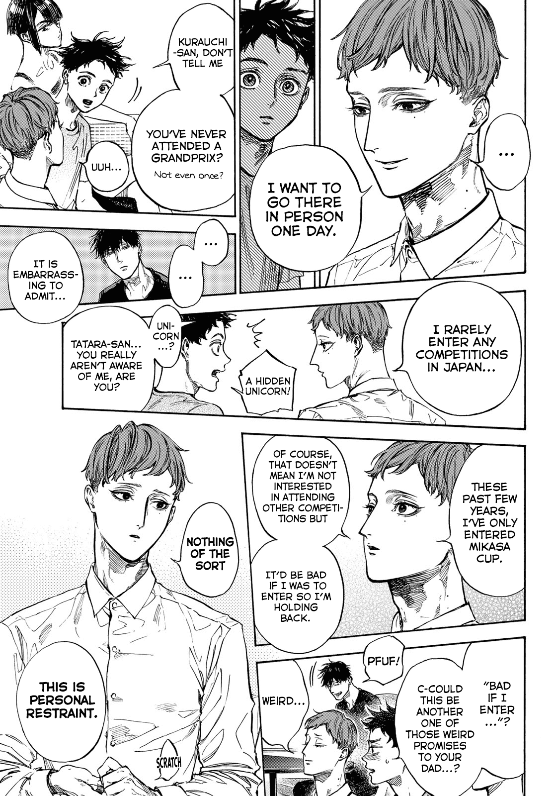 Ballroom E Youkoso chapter 63 - page 10
