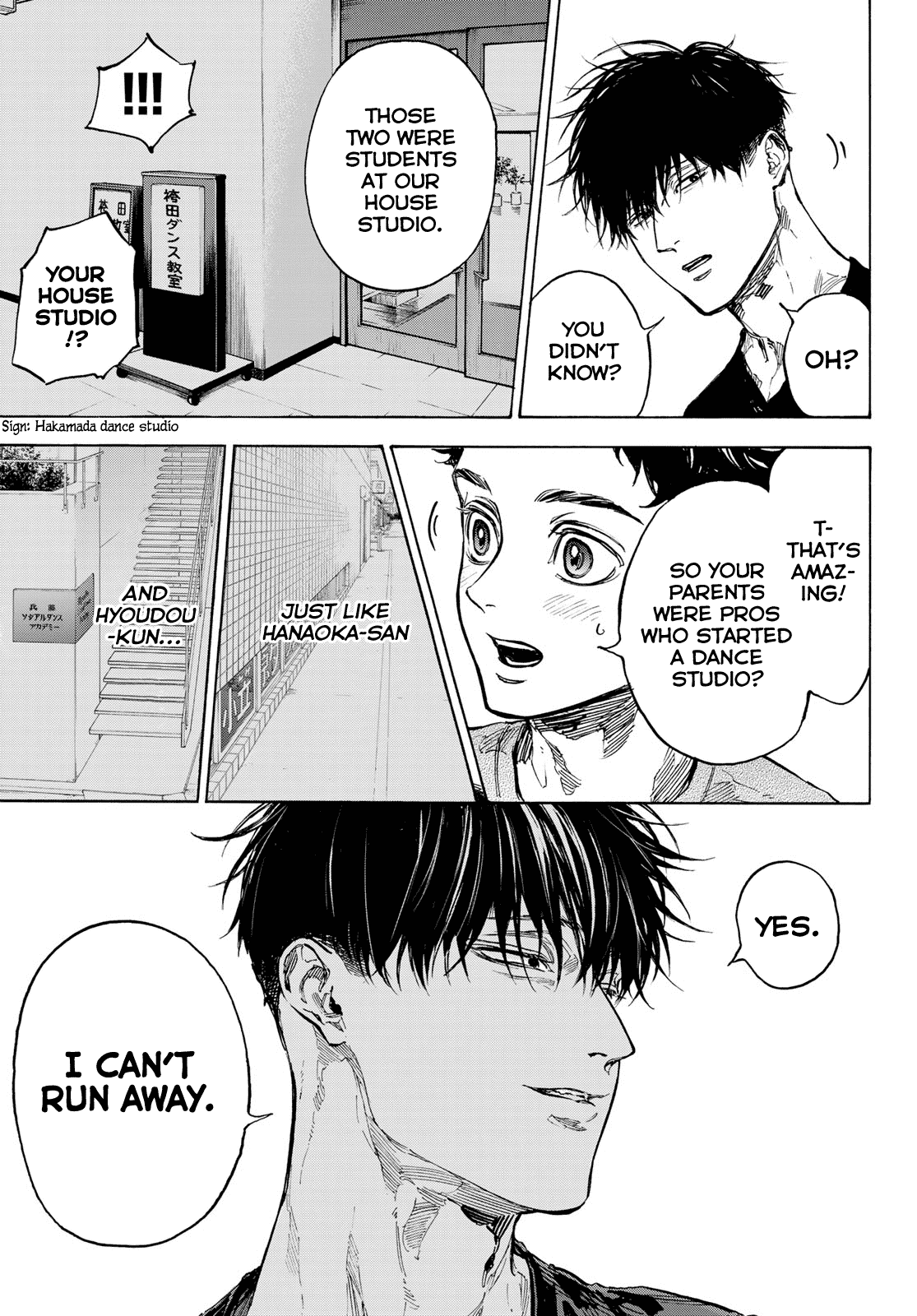 Ballroom E Youkoso chapter 63 - page 14