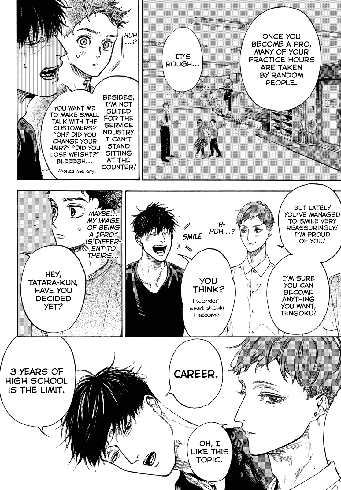 Ballroom E Youkoso chapter 63 - page 15
