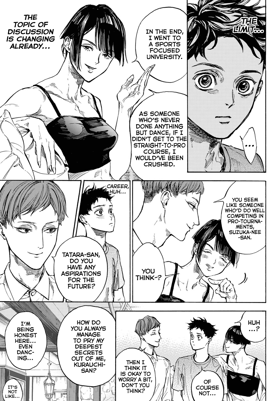 Ballroom E Youkoso chapter 63 - page 16