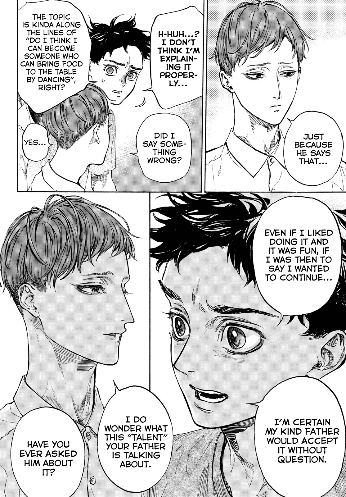 Ballroom E Youkoso chapter 63 - page 19
