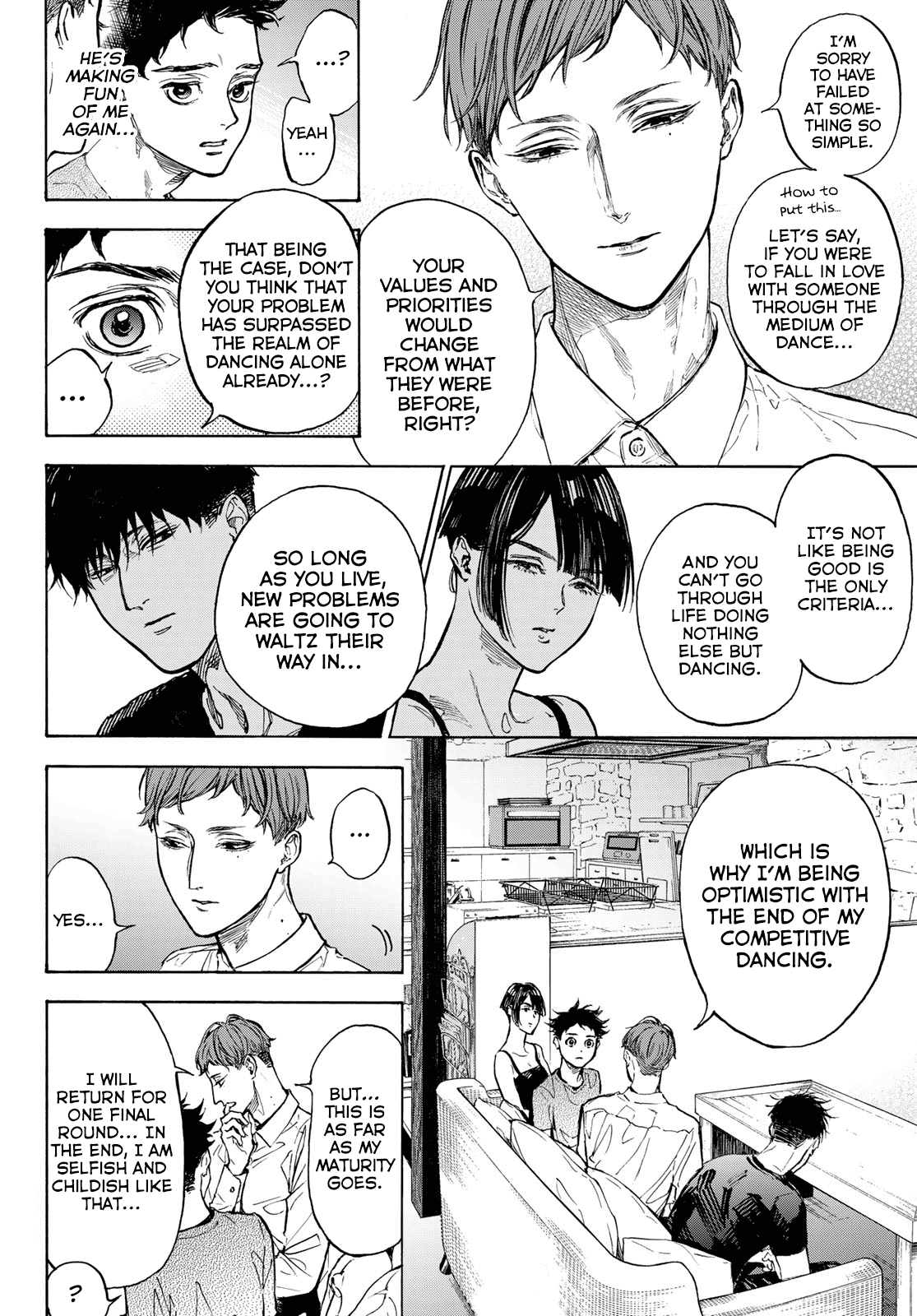 Ballroom E Youkoso chapter 63 - page 21