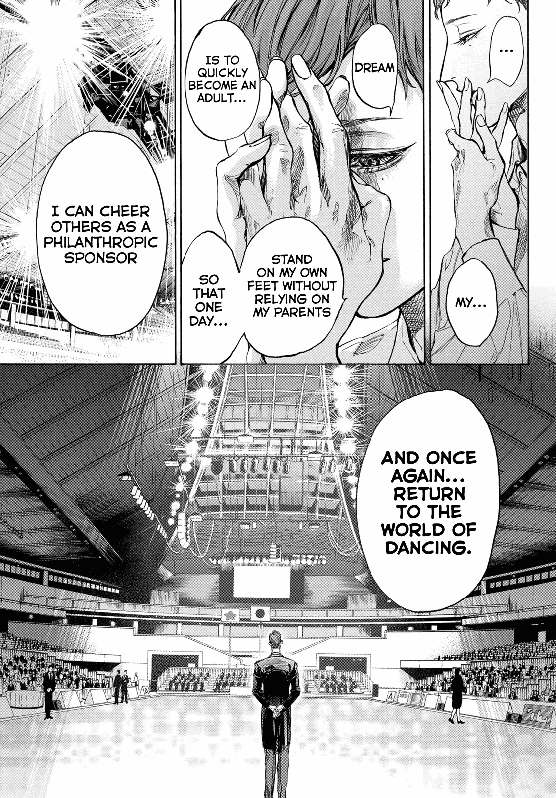 Ballroom E Youkoso chapter 63 - page 22