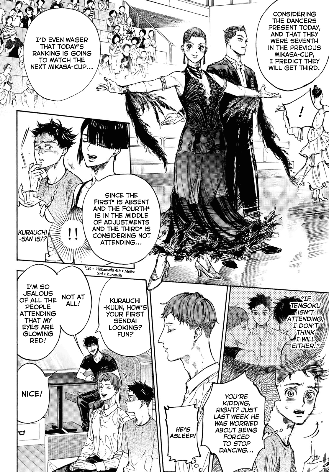 Ballroom E Youkoso chapter 63 - page 9