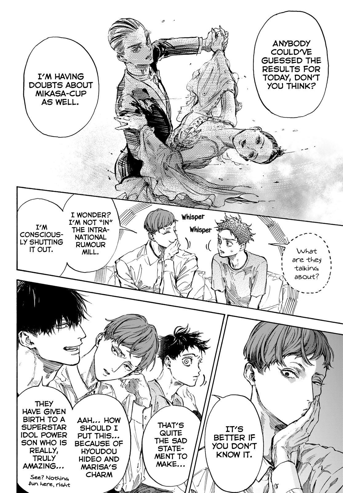 Ballroom E Youkoso chapter 64 - page 10