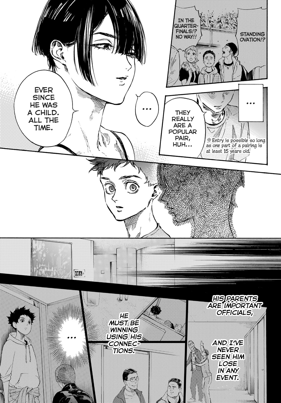 Ballroom E Youkoso chapter 64 - page 13